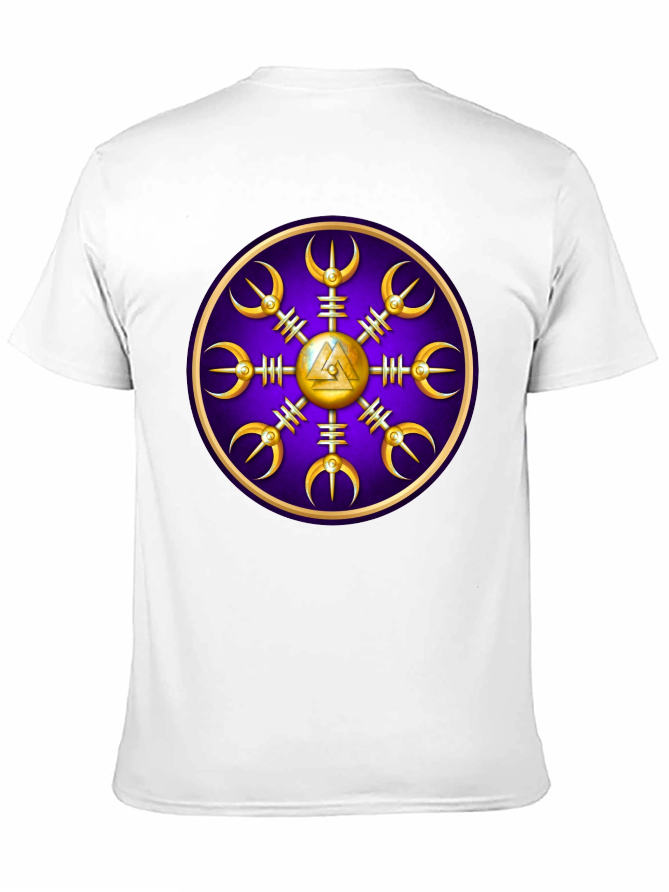Viking Helm of Awe Graphic Tee - Black