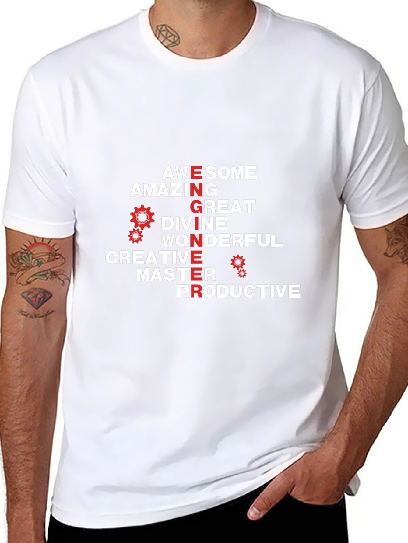 Engineer Graphic Tee - Awesome Amazing Creative