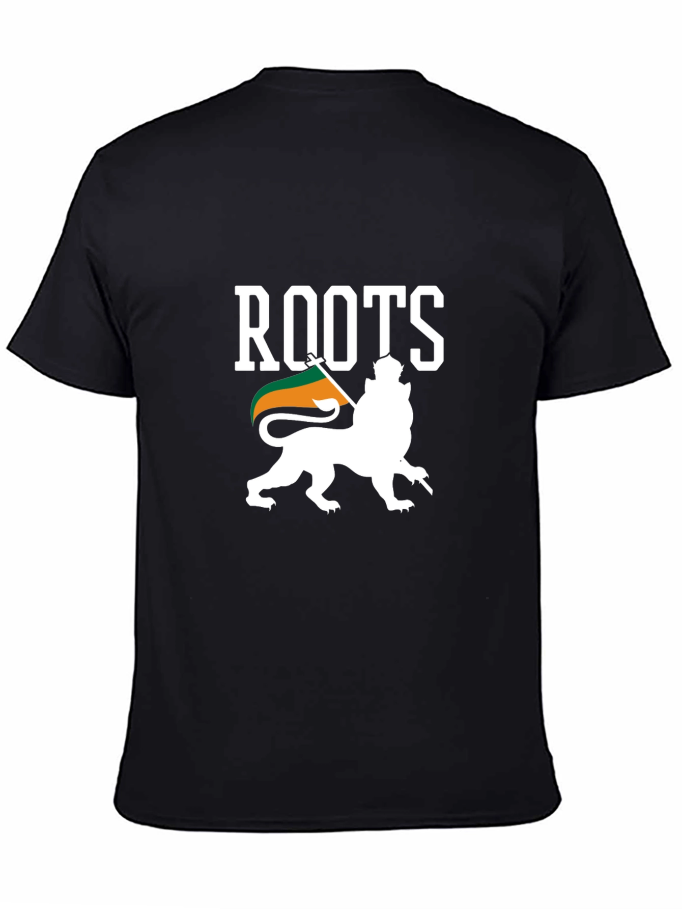 Roots Lion T-Shirt - Black