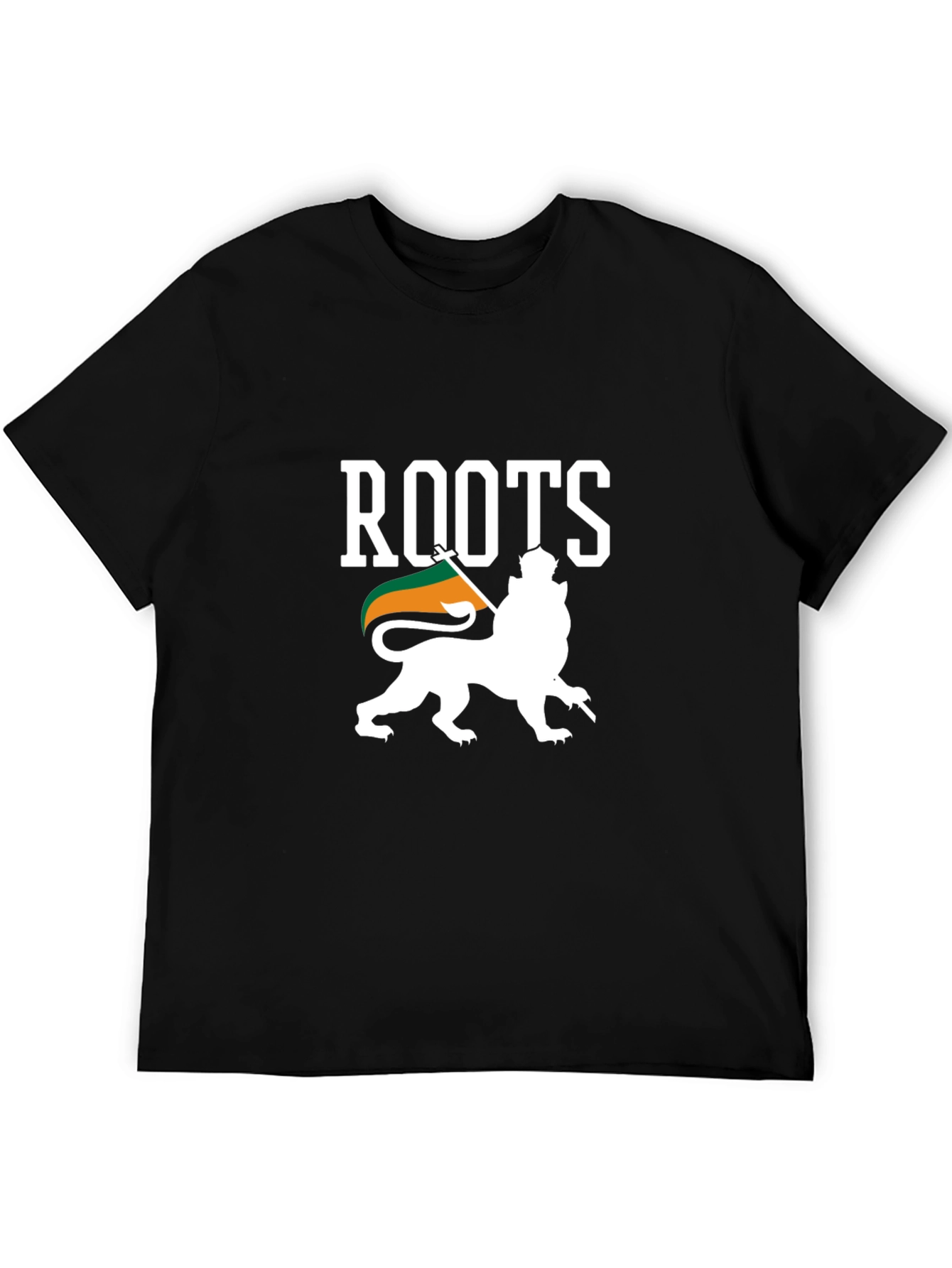 Roots Lion T-Shirt - Black