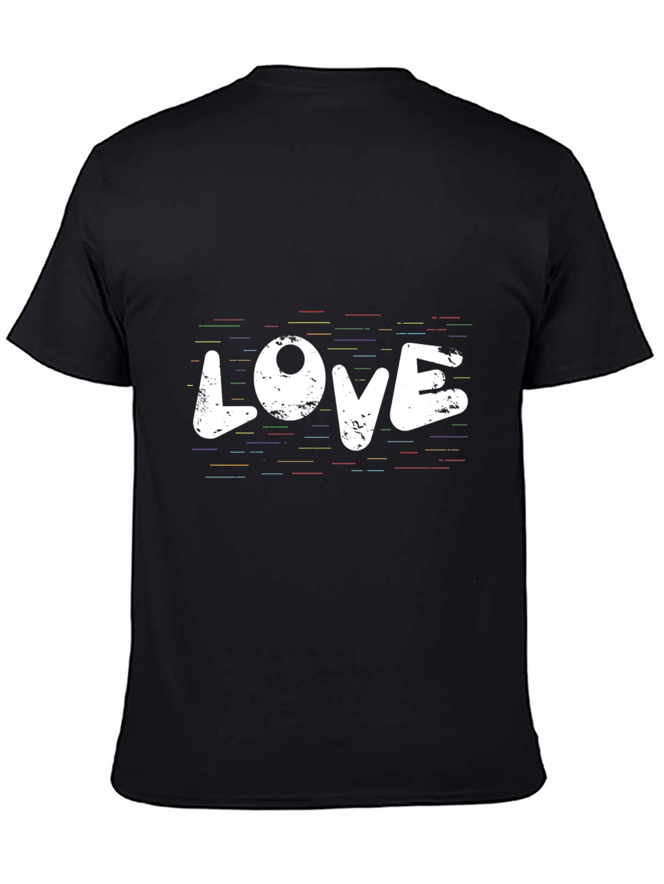 Love Graphic T-Shirt - Mens Black Tee