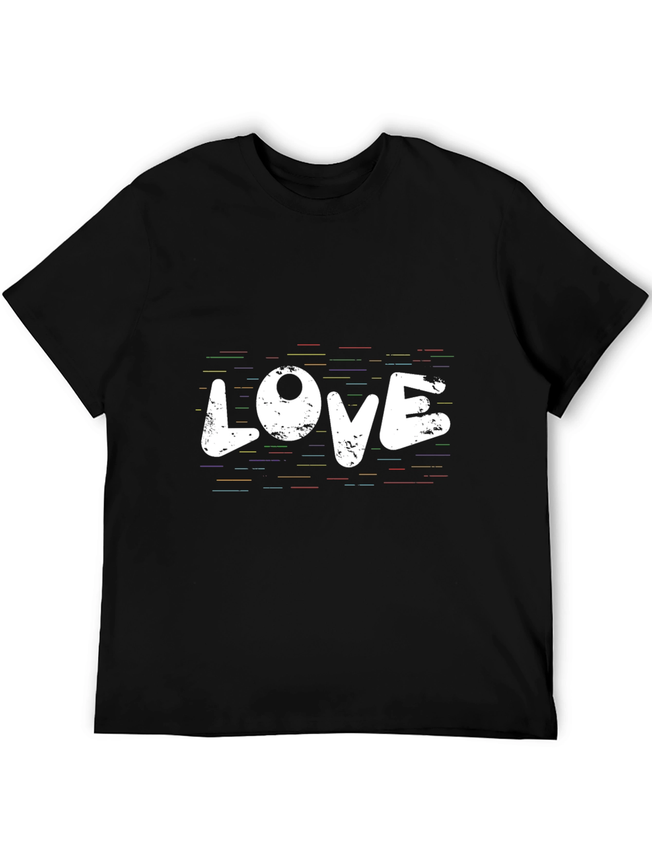 Love Graphic T-Shirt - Mens Black Tee