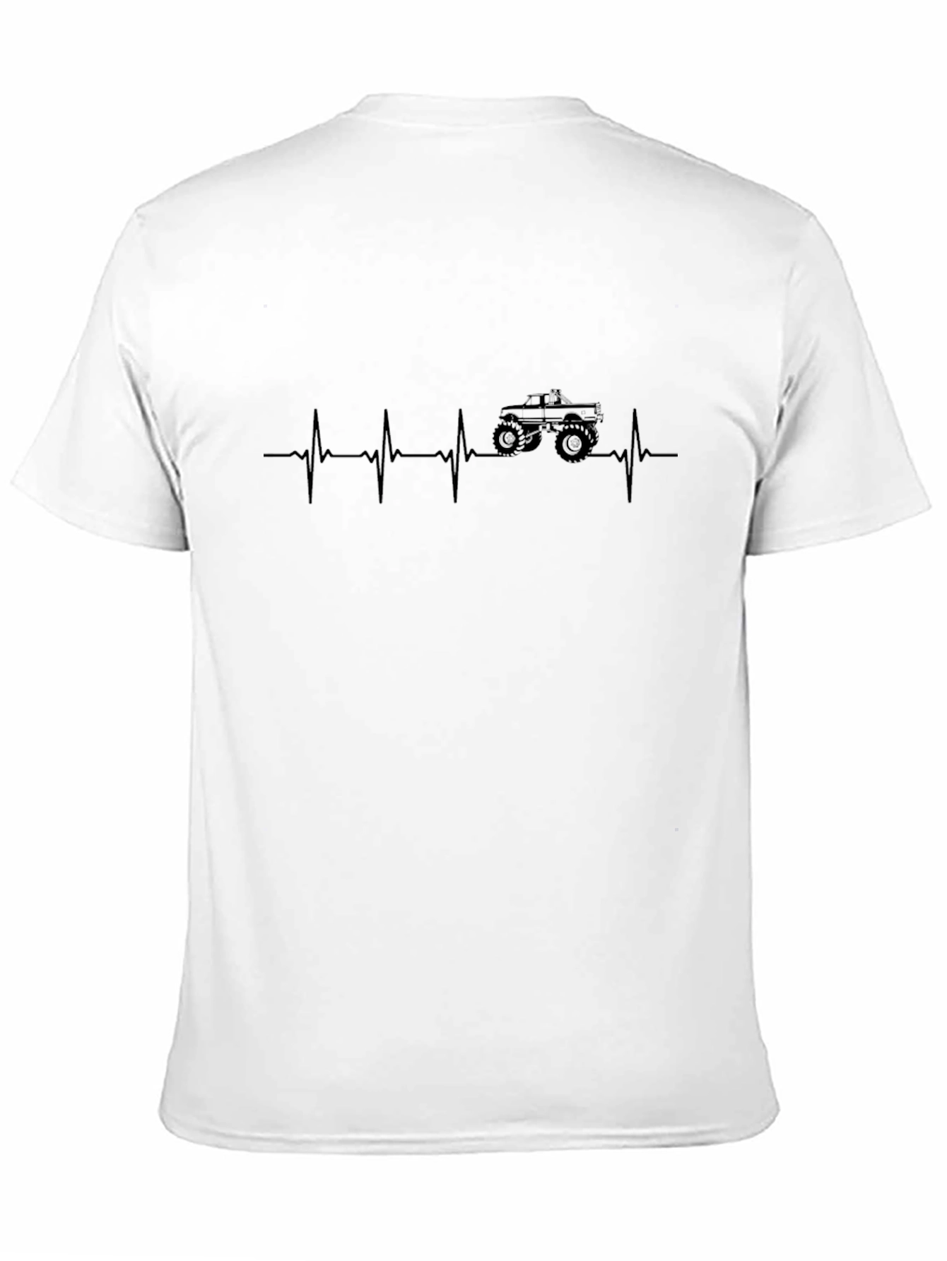 Monster Truck Heartbeat T-Shirt