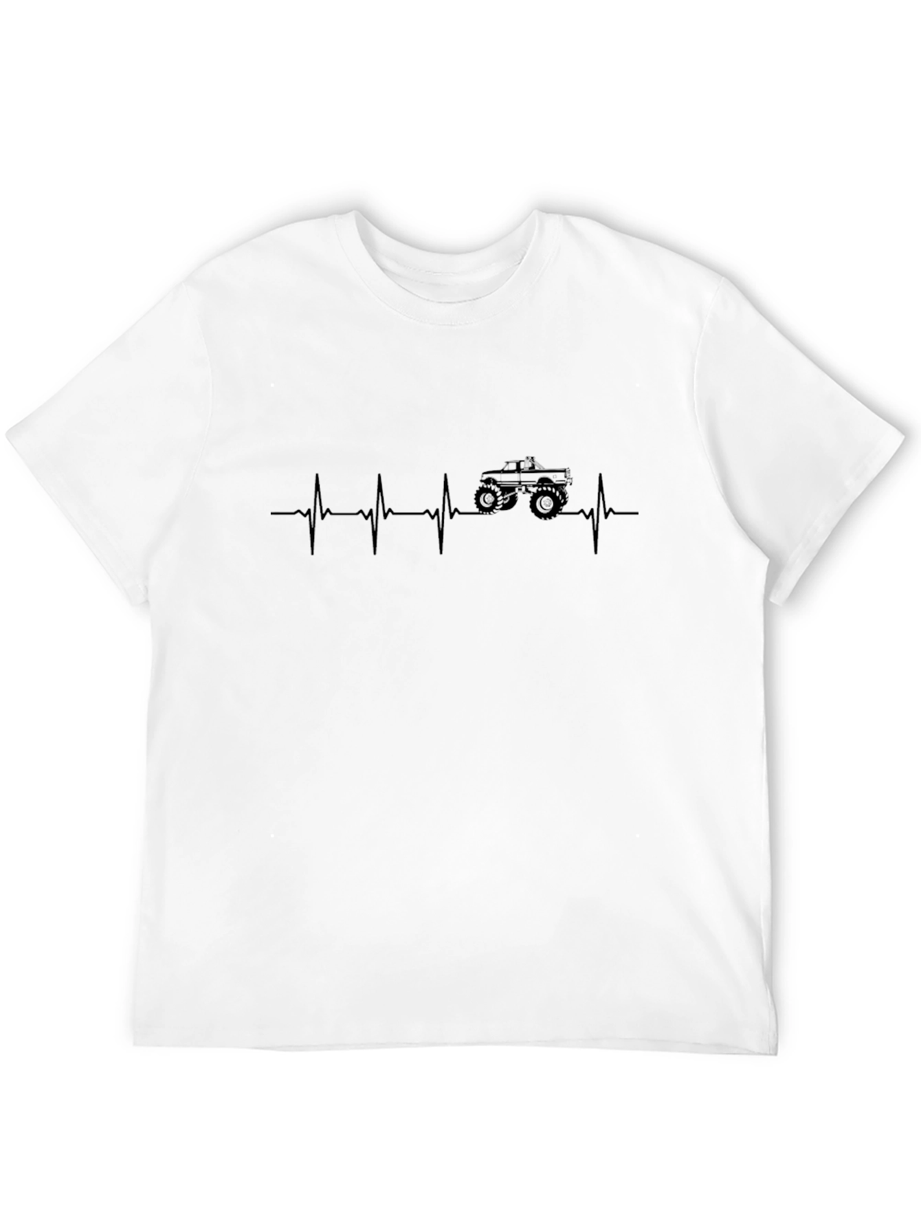 Monster Truck Heartbeat T-Shirt