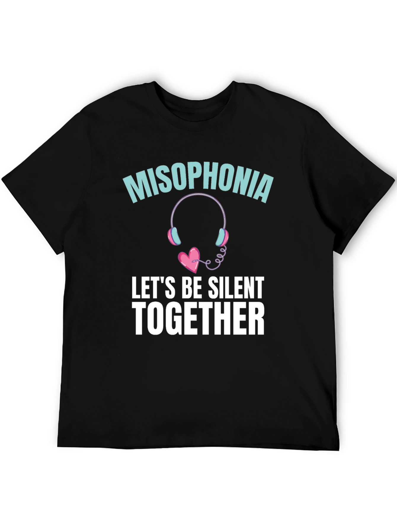 Misophonia Silent Together Graphic Tee