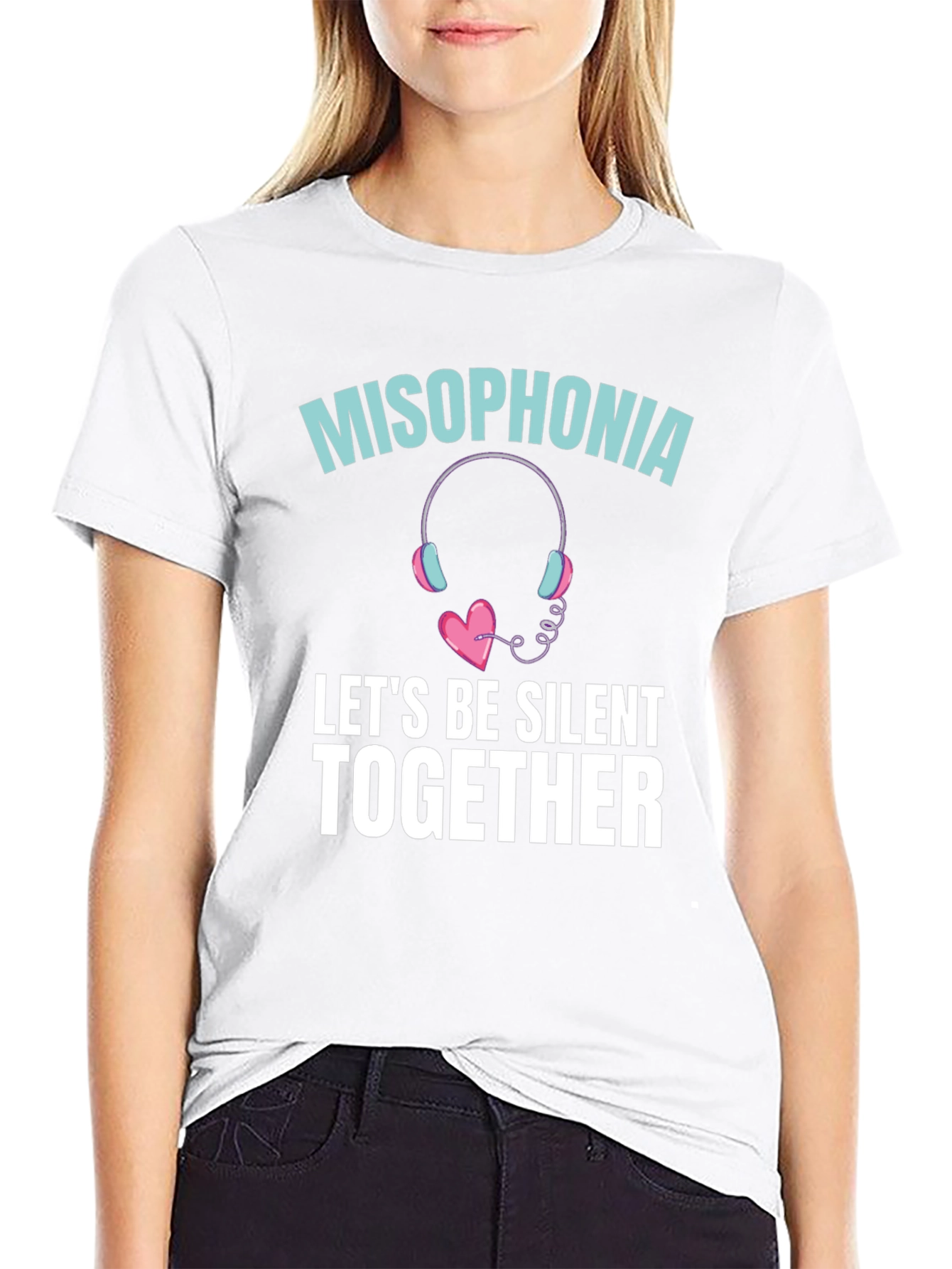 Misophonia Silent Together Graphic Tee