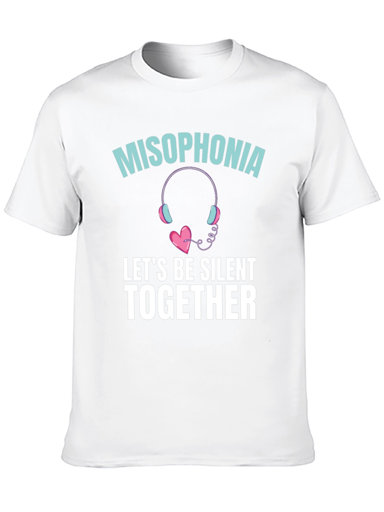 Misophonia Silent Together Graphic Tee