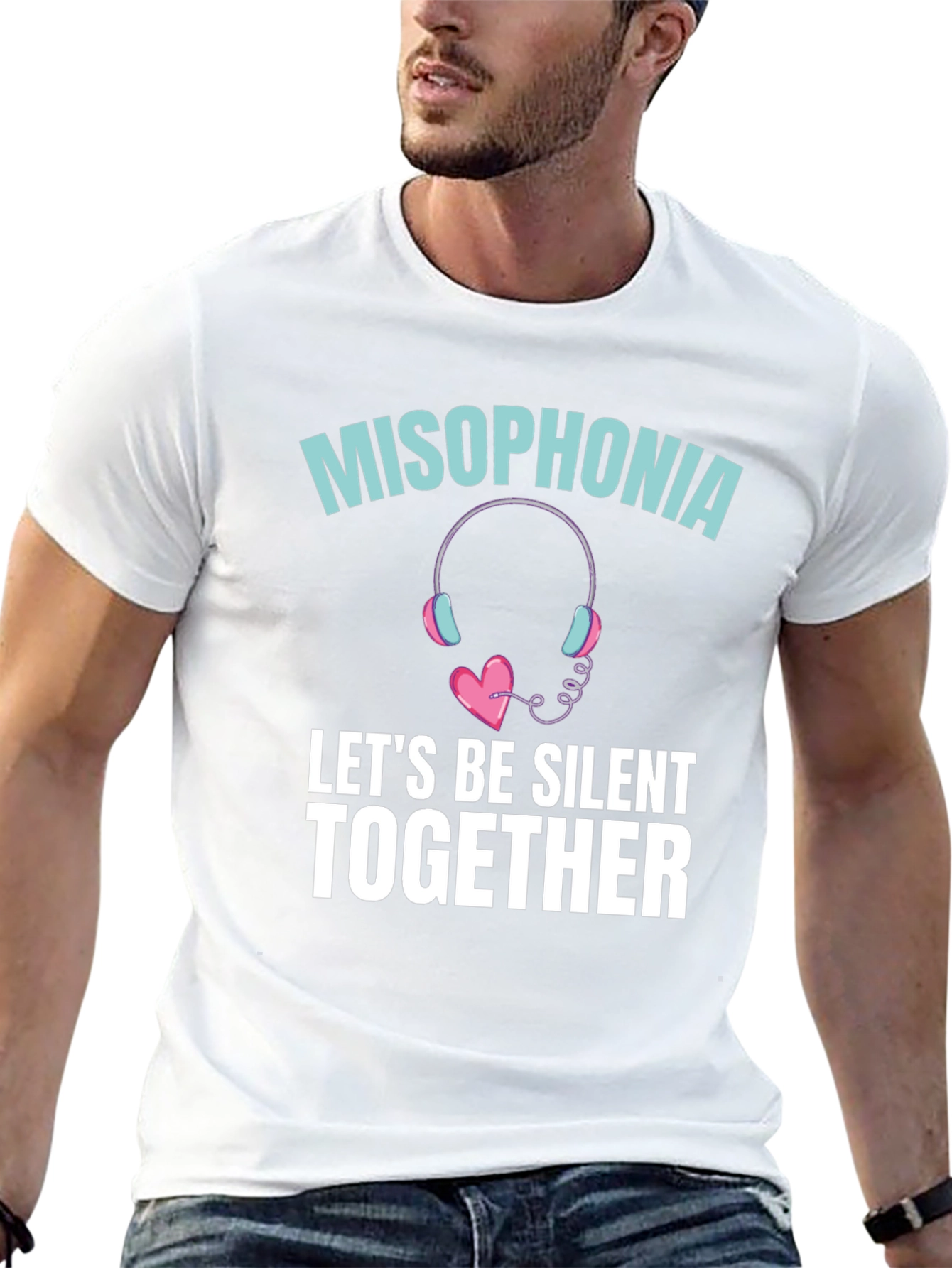 Misophonia Silent Together Graphic Tee