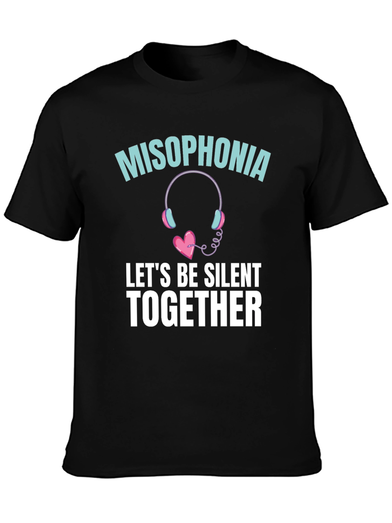 Misophonia Silent Together Graphic Tee