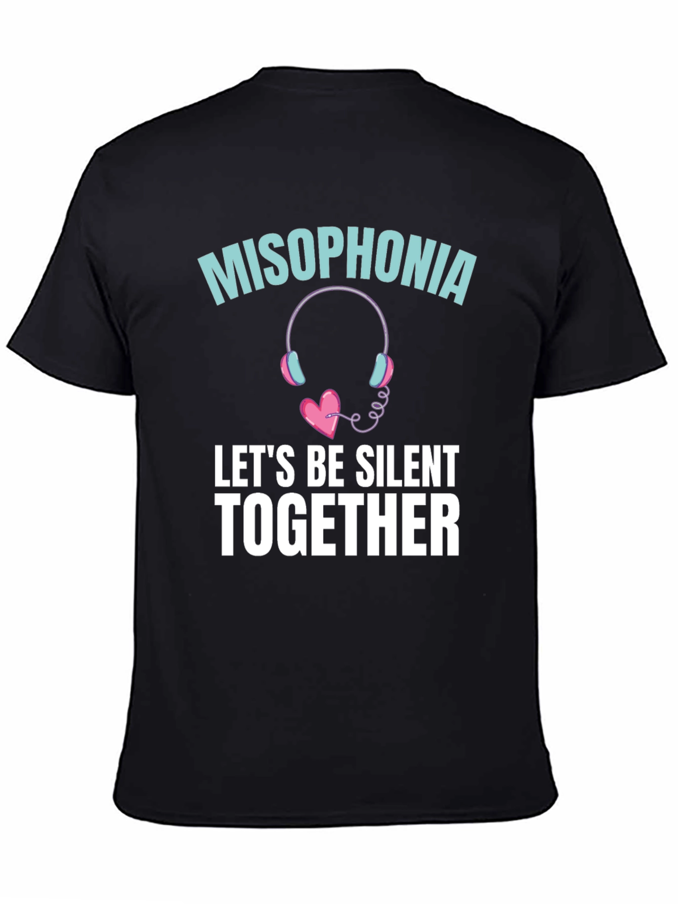 Misophonia Silent Together Graphic Tee