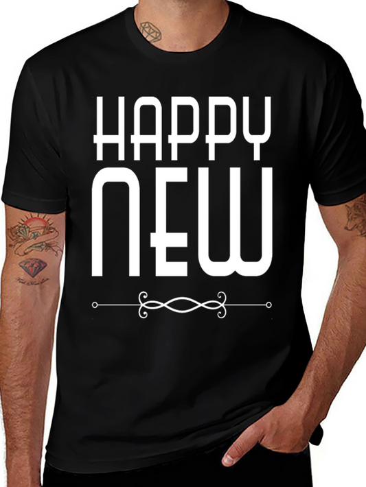 Happy New Year Graphic T-Shirt