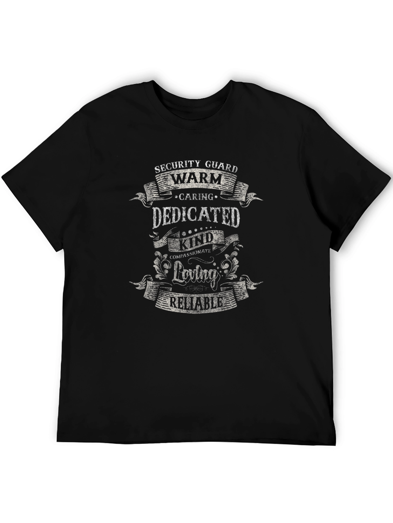 Security Guard Qualities Graphic Tee