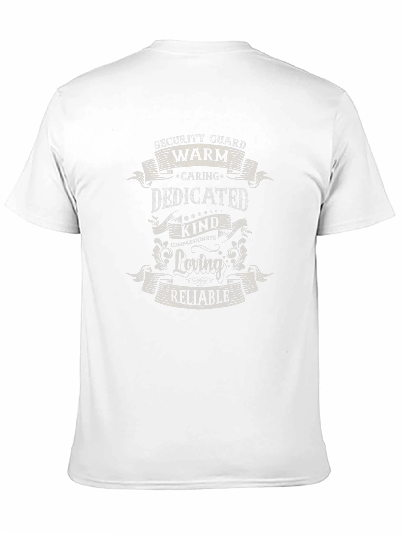 Security Guard Qualities Graphic Tee