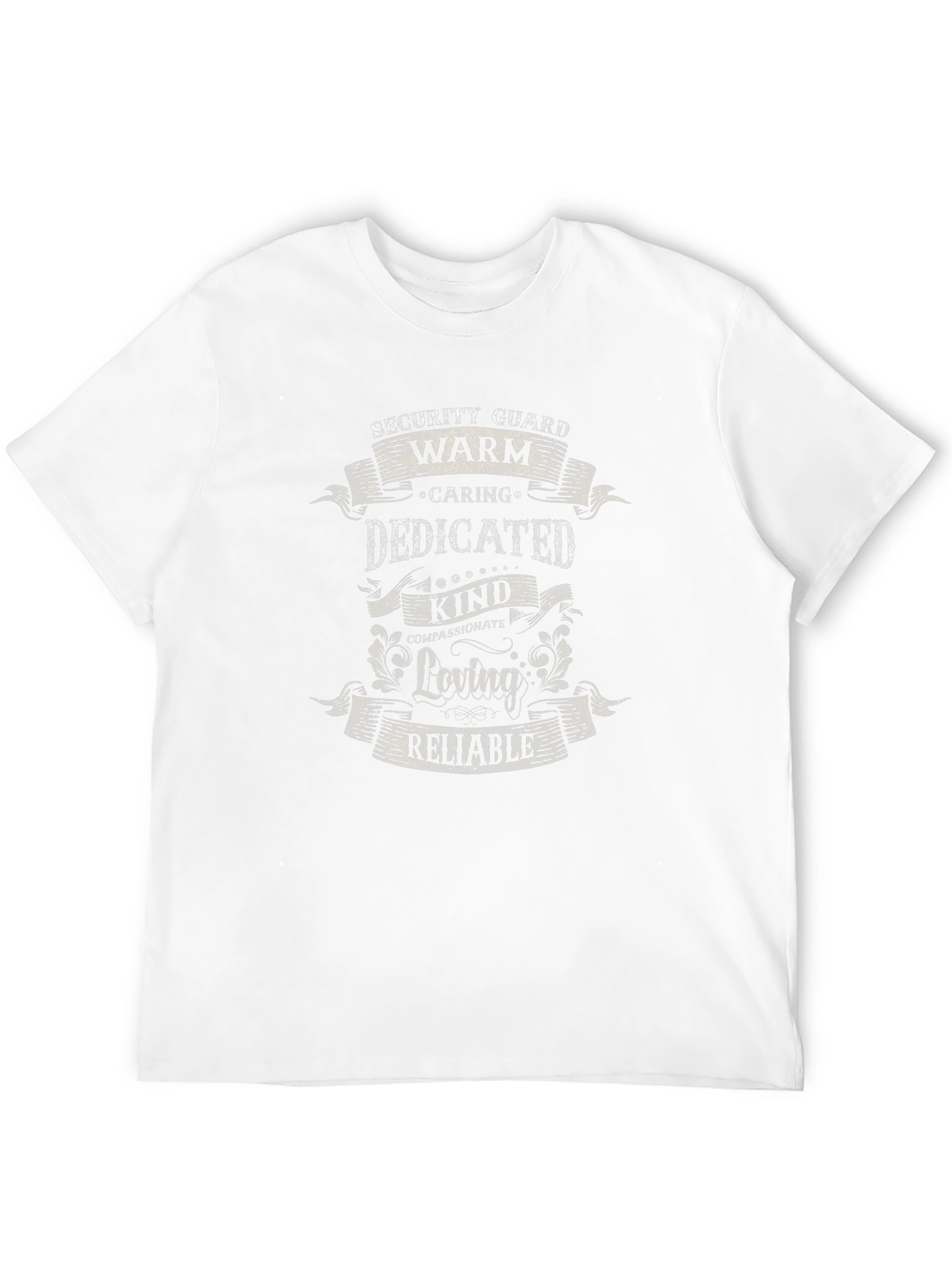 Security Guard Qualities Graphic Tee