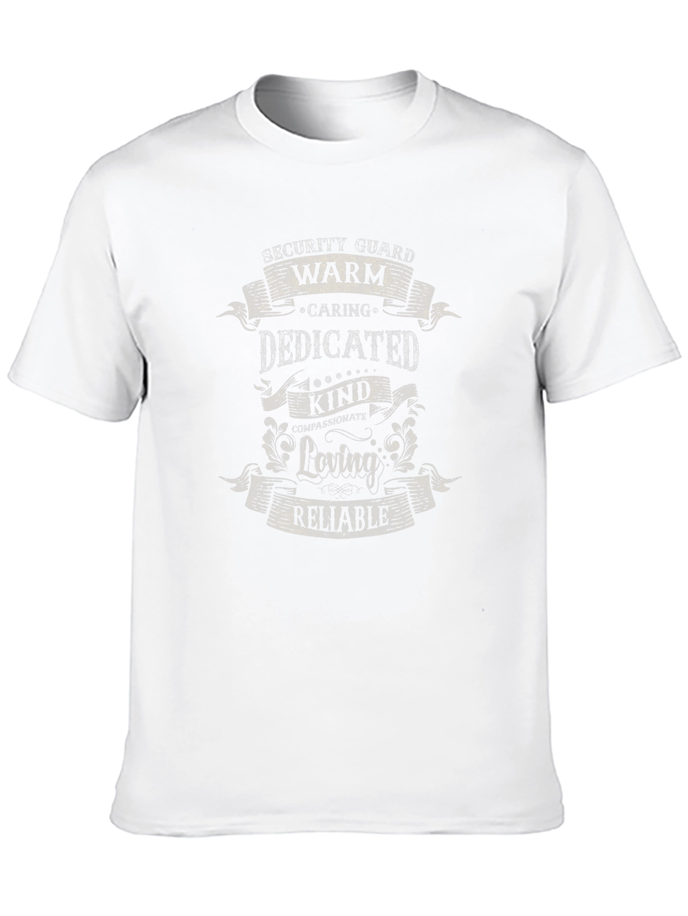Security Guard Qualities Graphic Tee