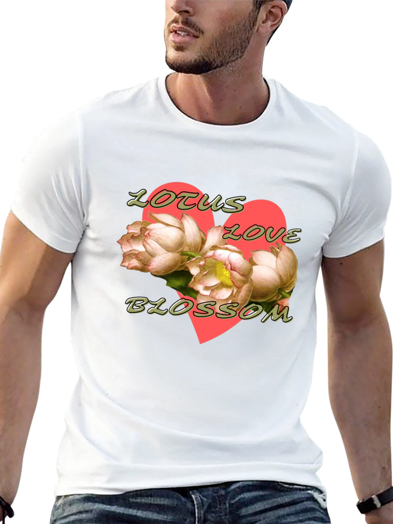 Lotus Love Blossom Graphic Tee