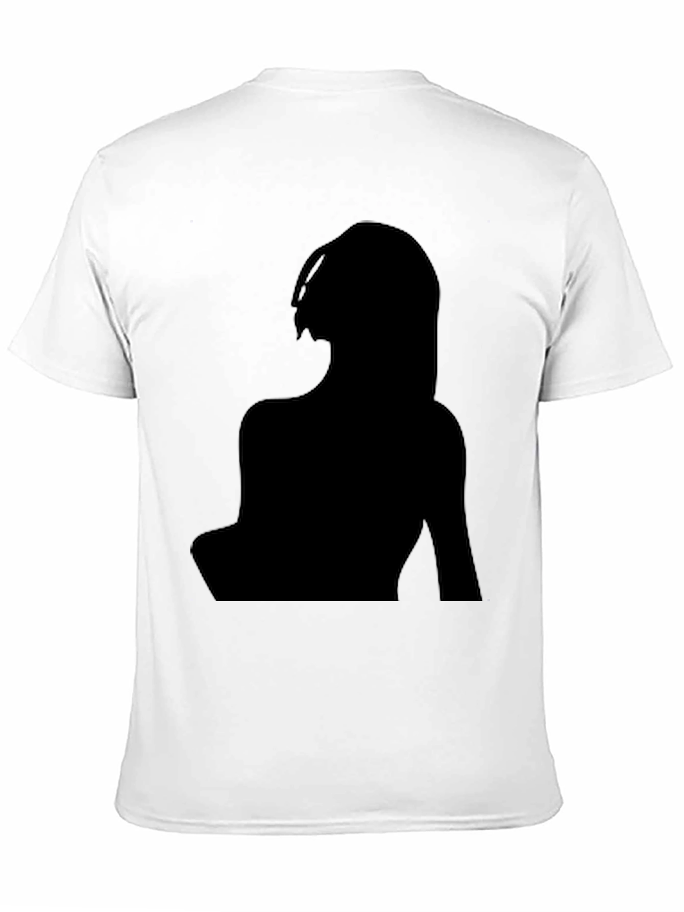 Silhouette Graphic Tee - Modern Black T-Shirt