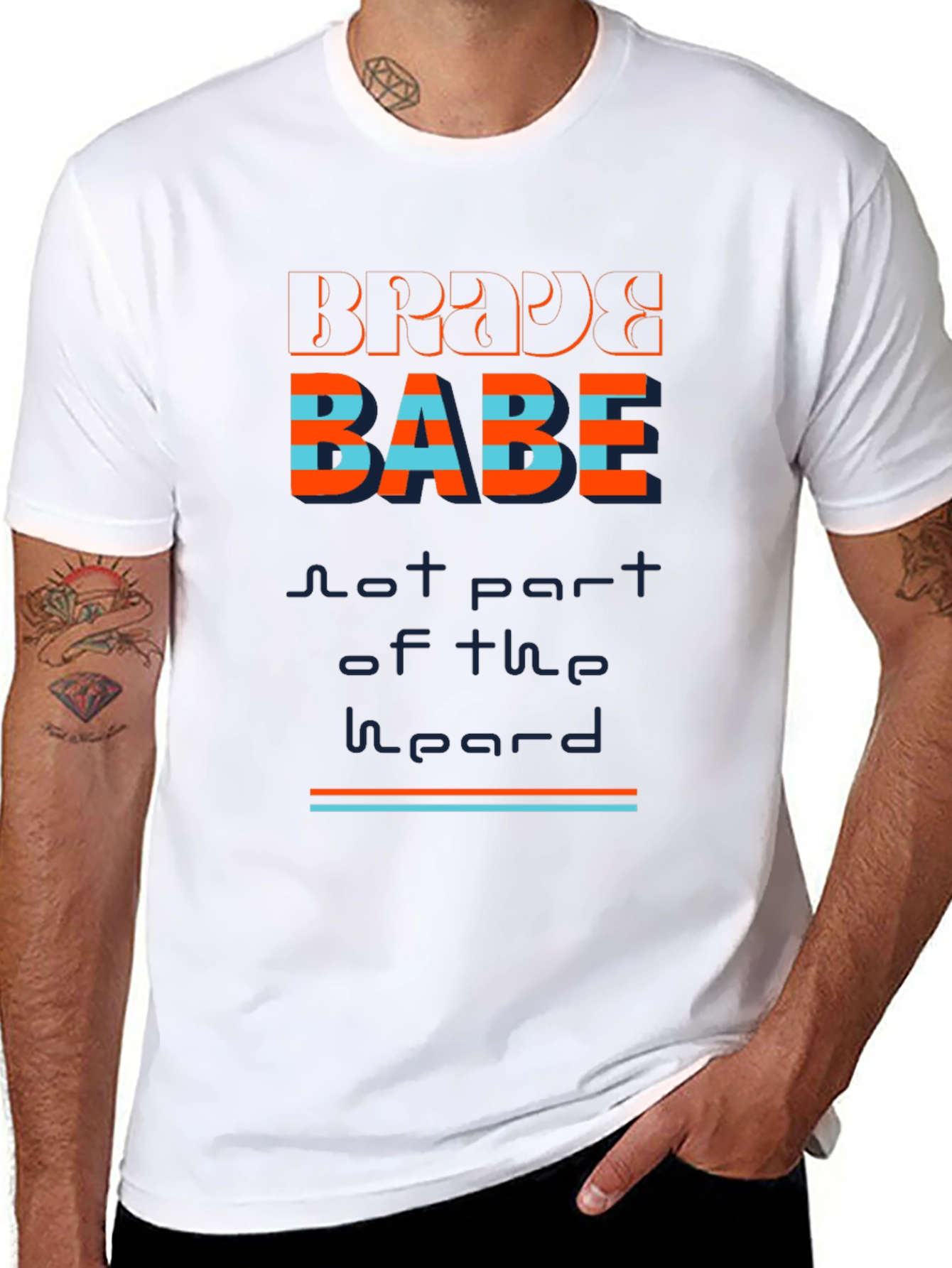 Brave Babe Graphic T-Shirt - Stylish Unisex Tee