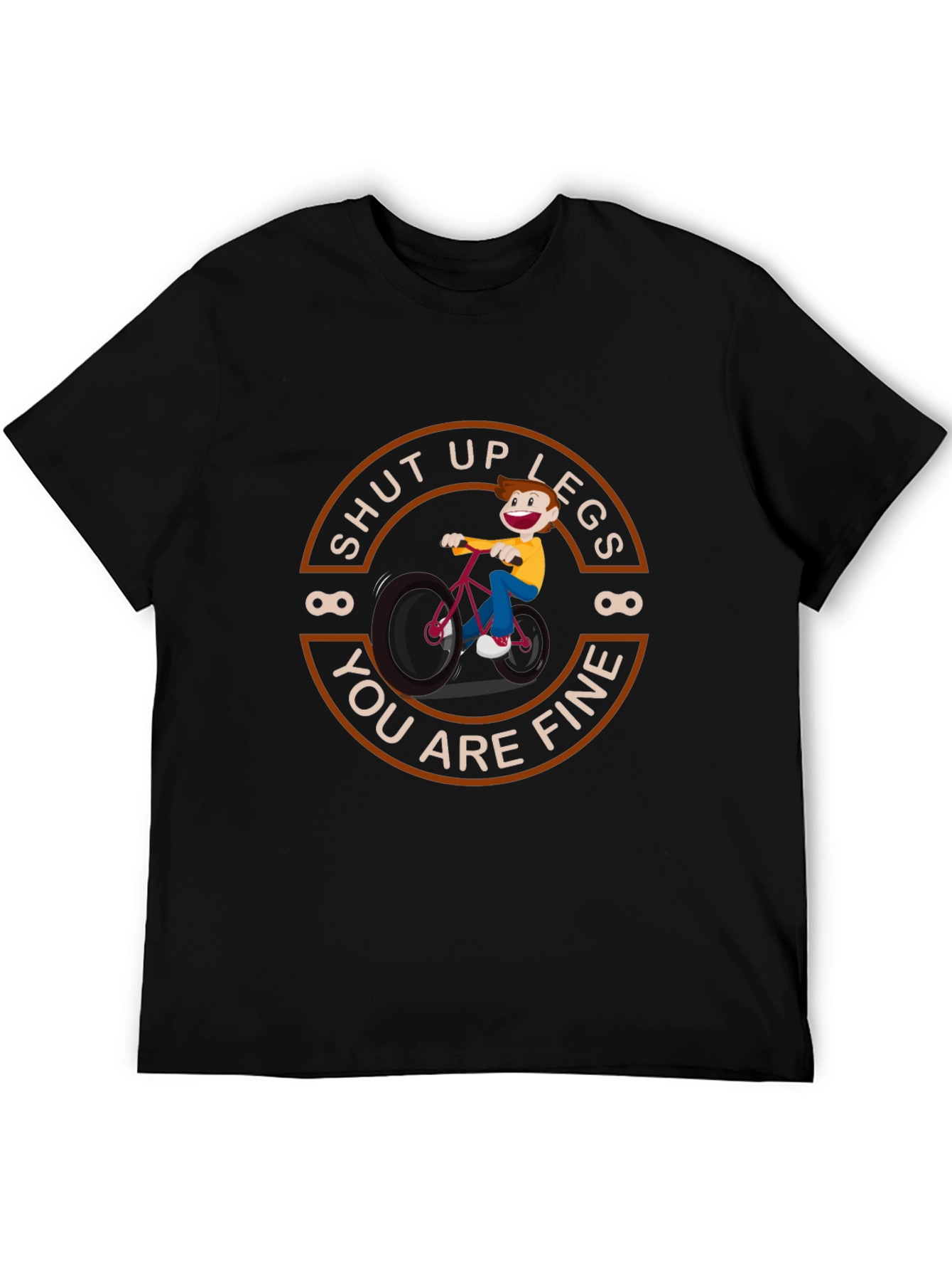 Shut Up Legs T-Shirt - Cycling Humor