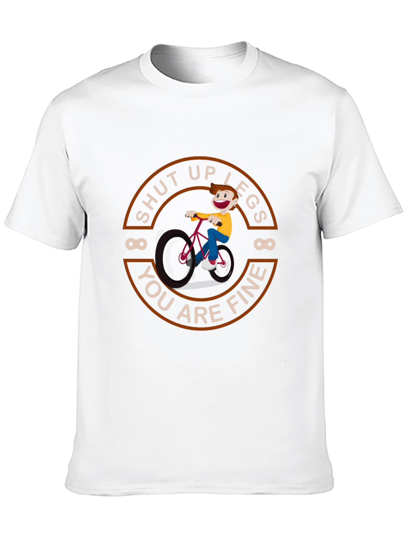 Shut Up Legs T-Shirt - Cycling Humor