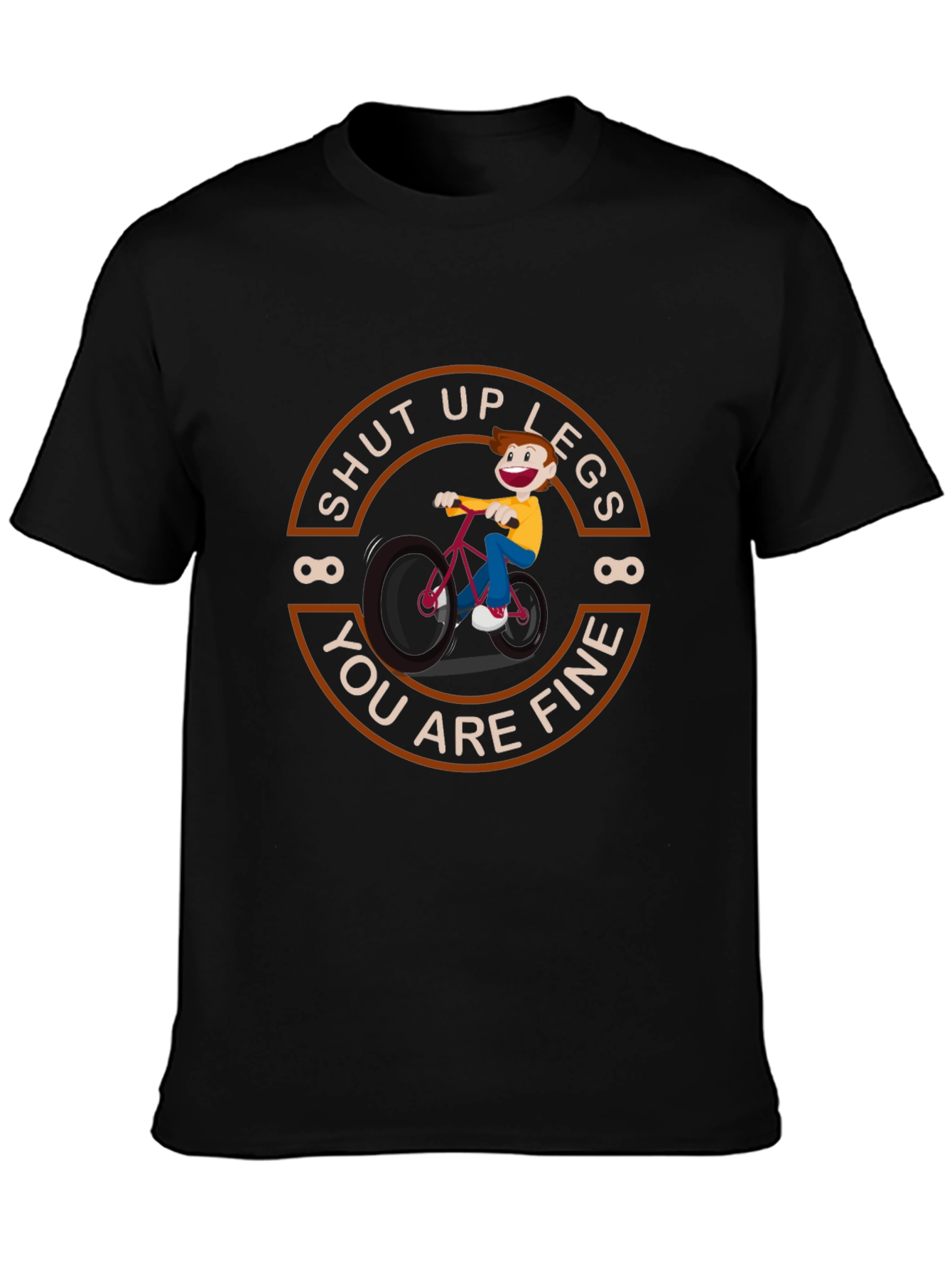 Shut Up Legs T-Shirt - Cycling Humor