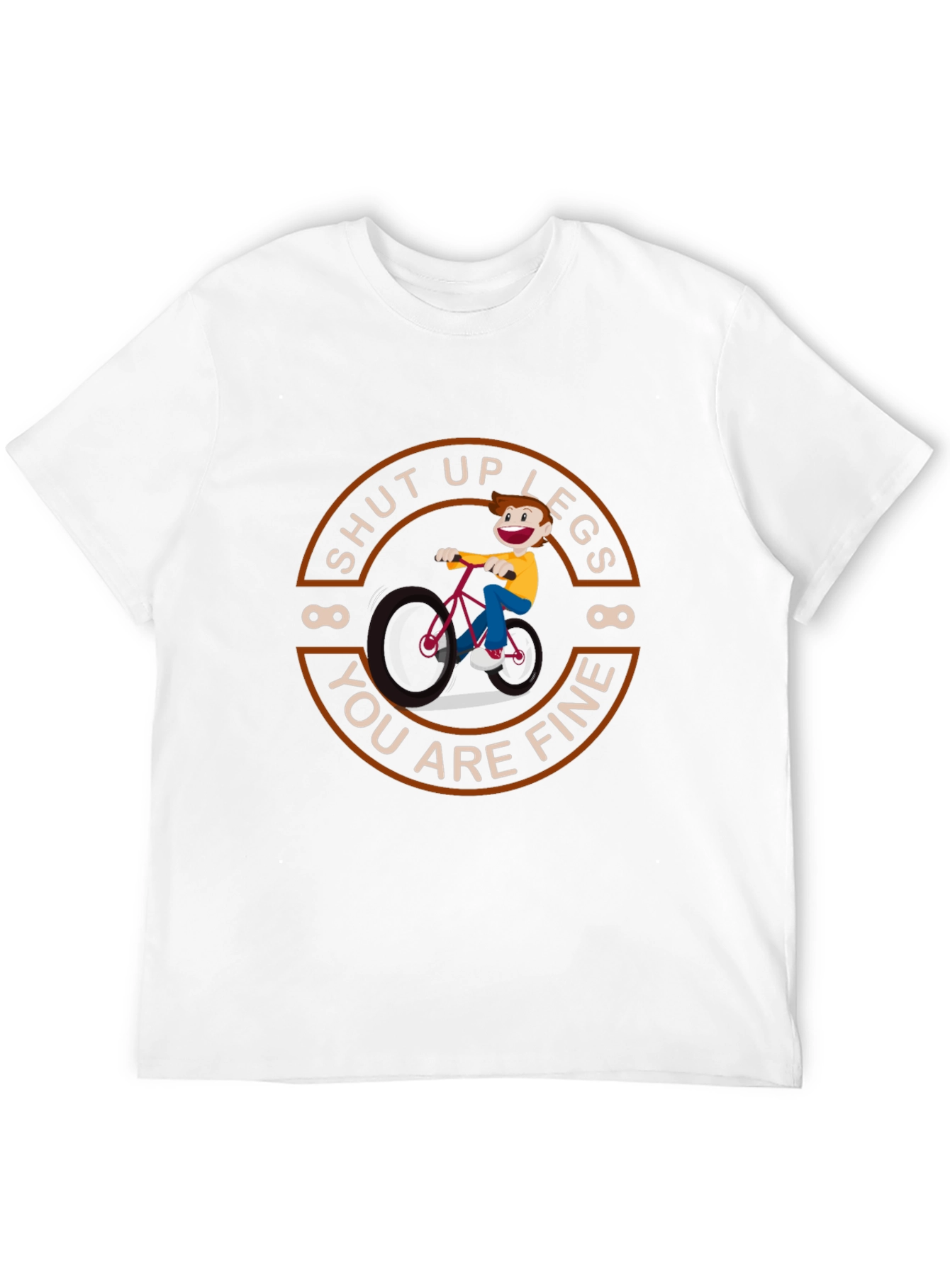 Shut Up Legs T-Shirt - Cycling Humor