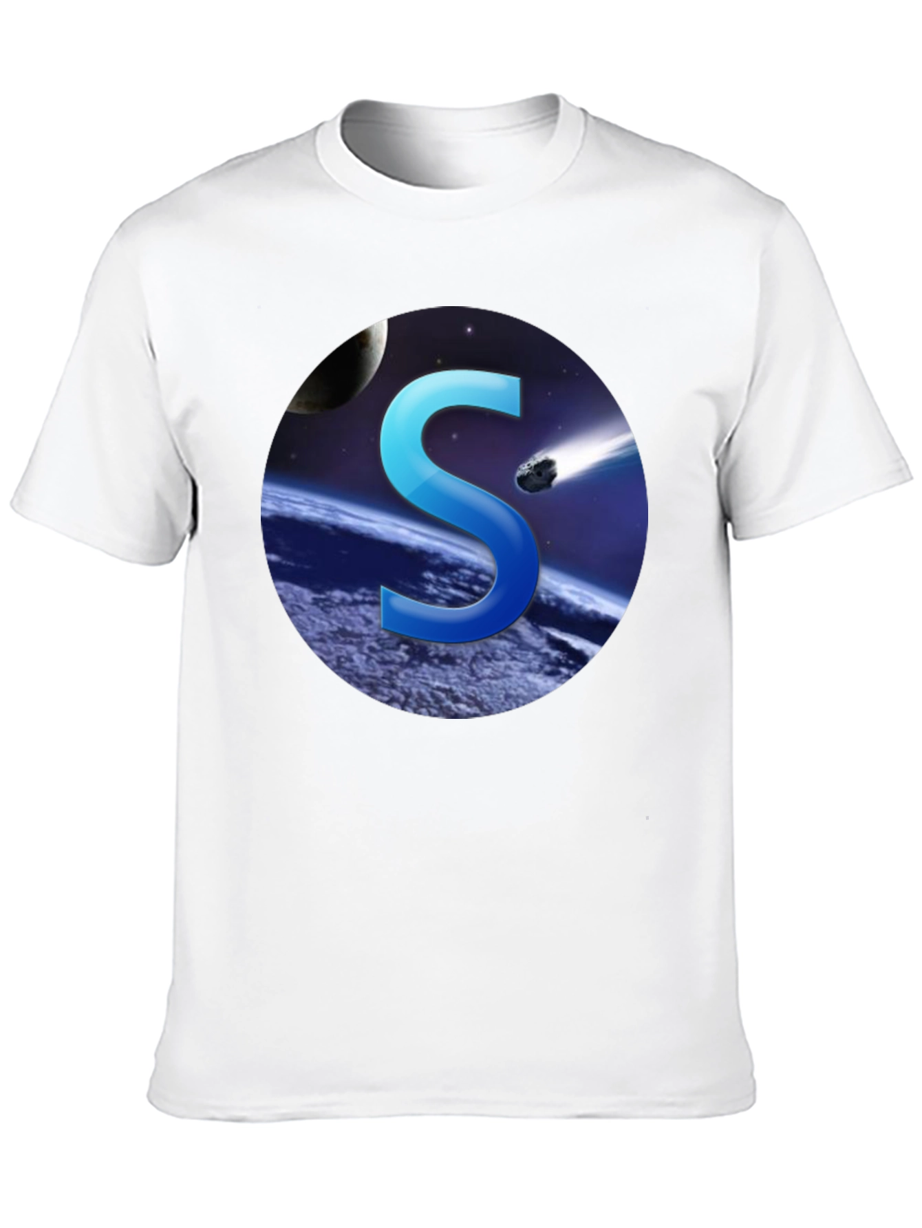 Cosmic S Black T-Shirt