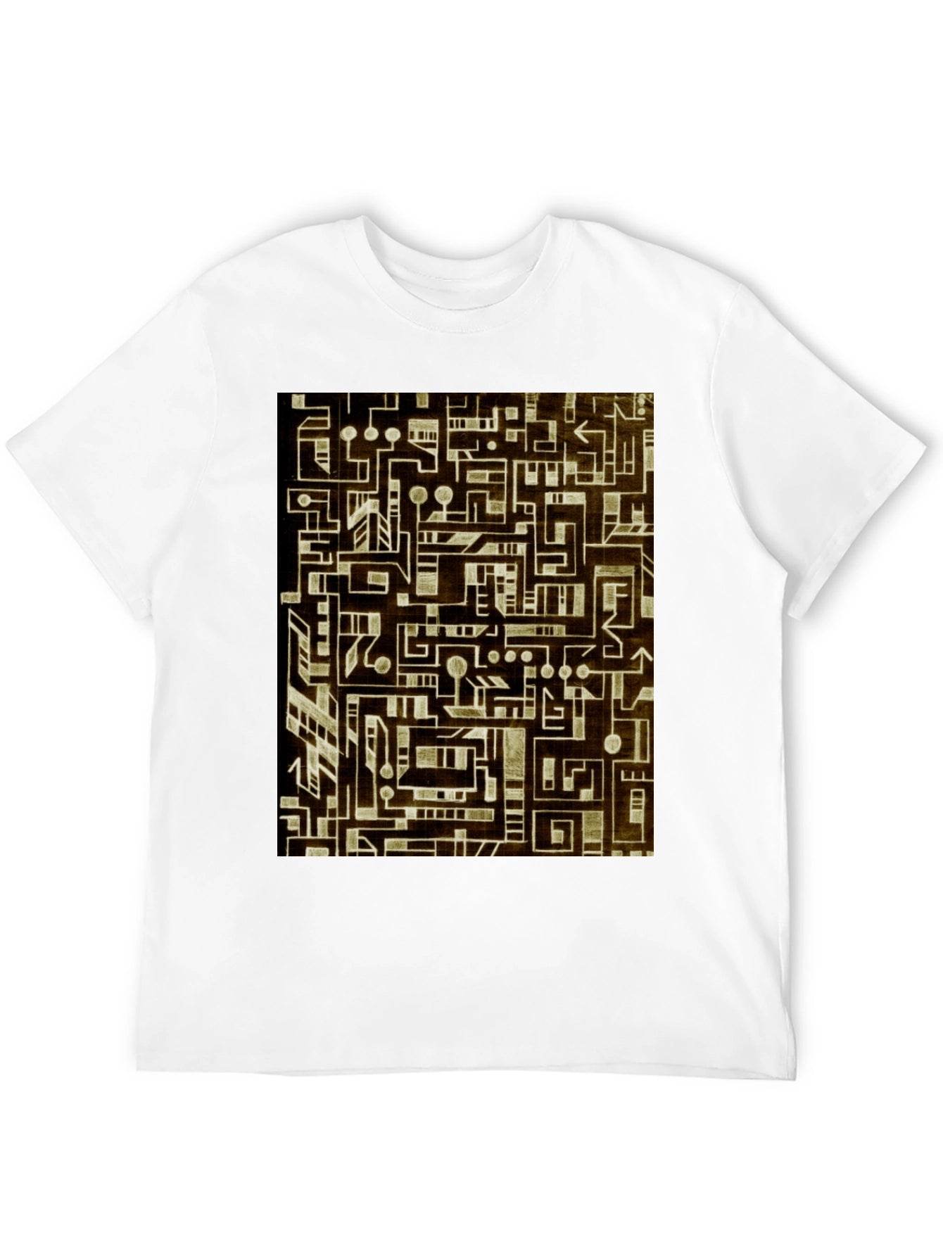 Abstract Geometric T-Shirt