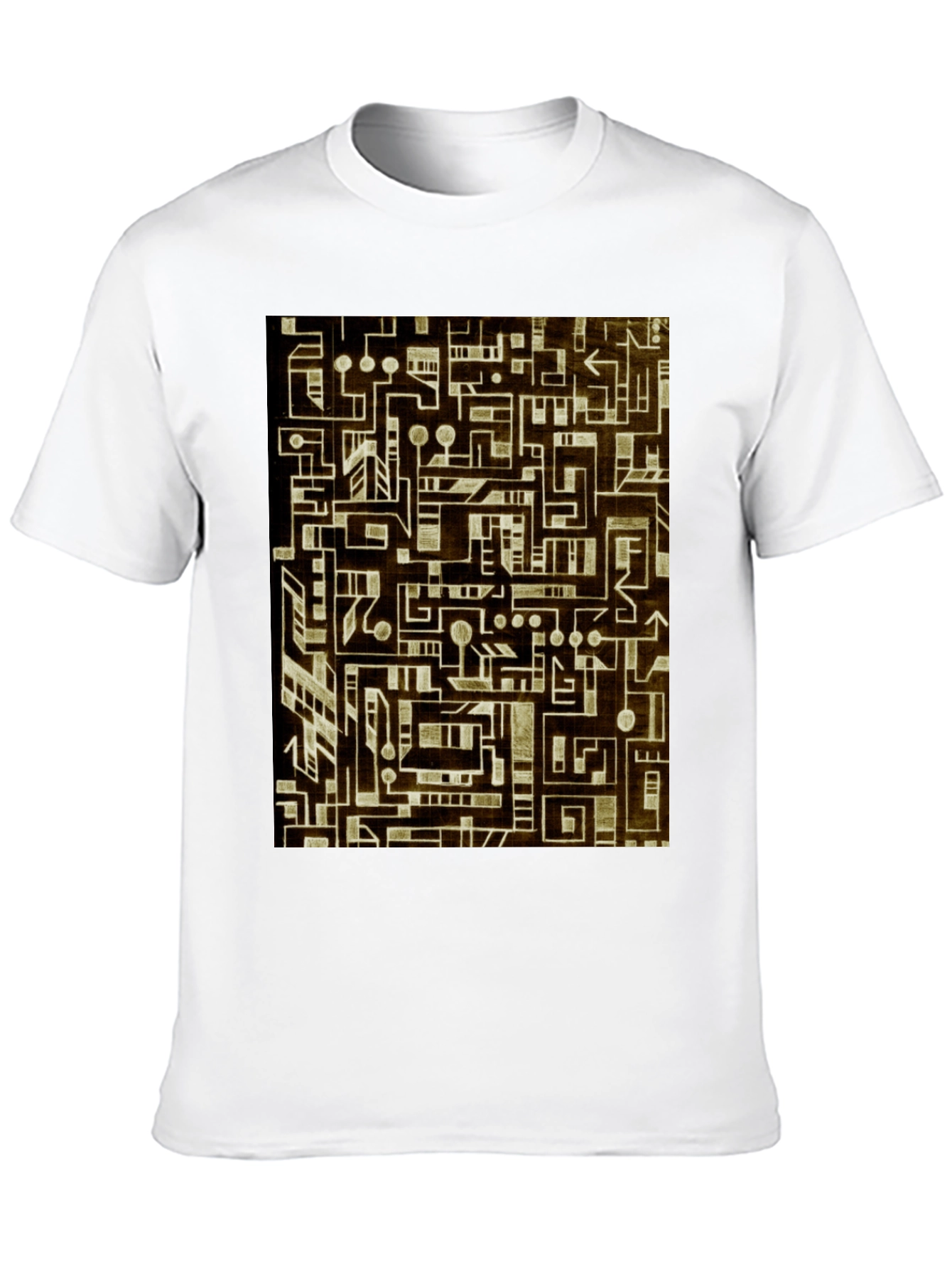 Abstract Geometric T-Shirt