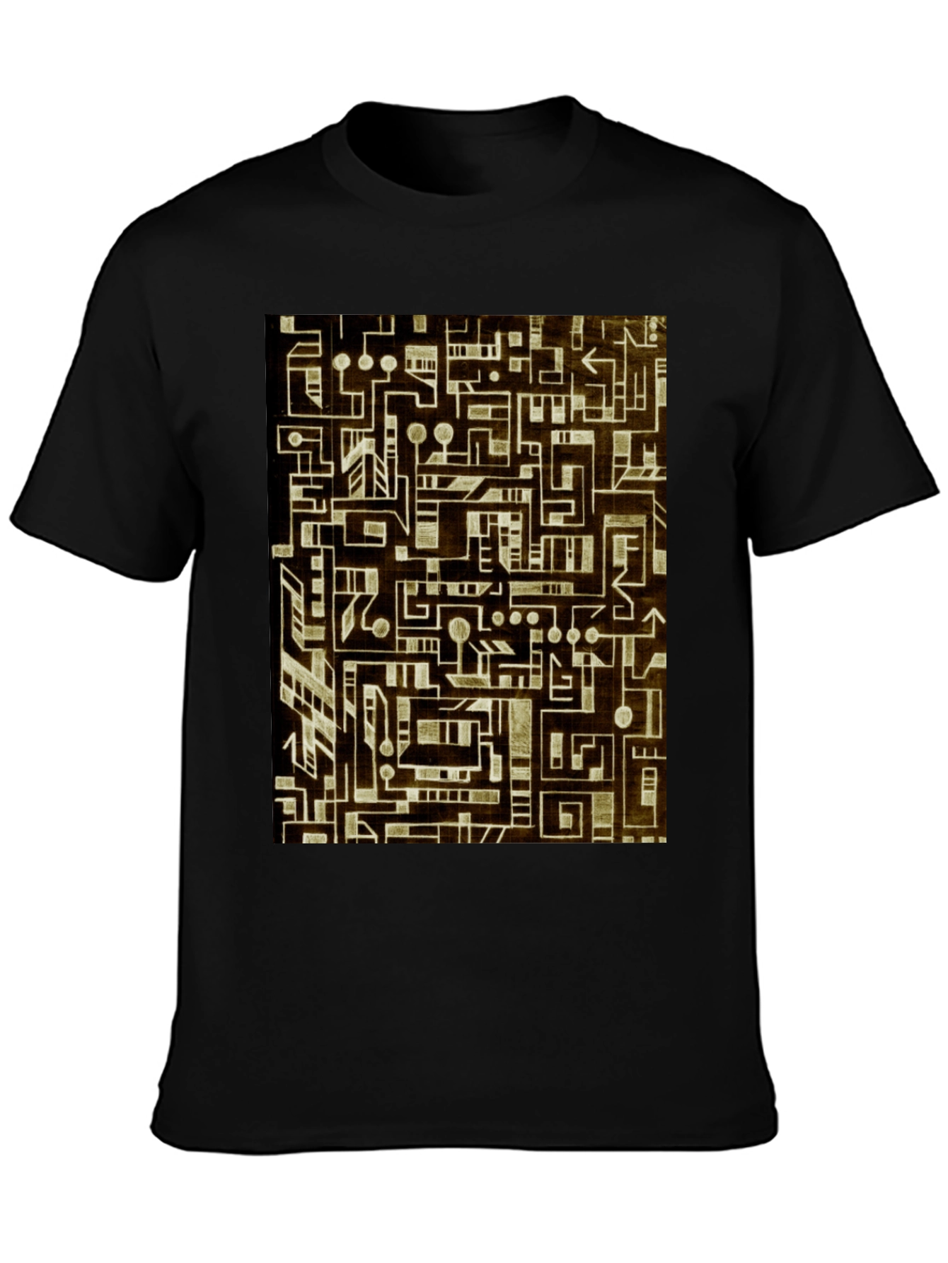 Abstract Geometric T-Shirt