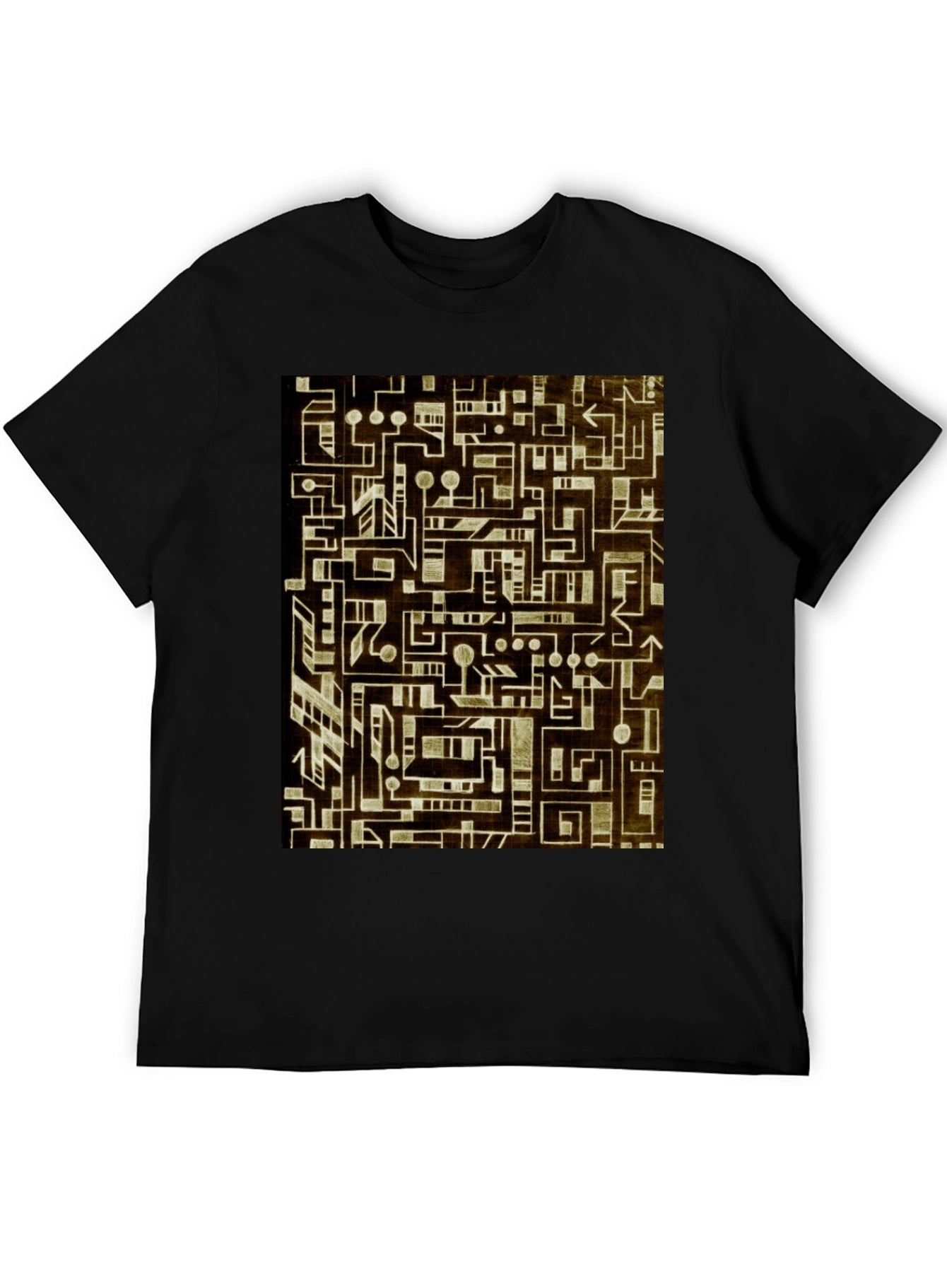 Abstract Geometric T-Shirt