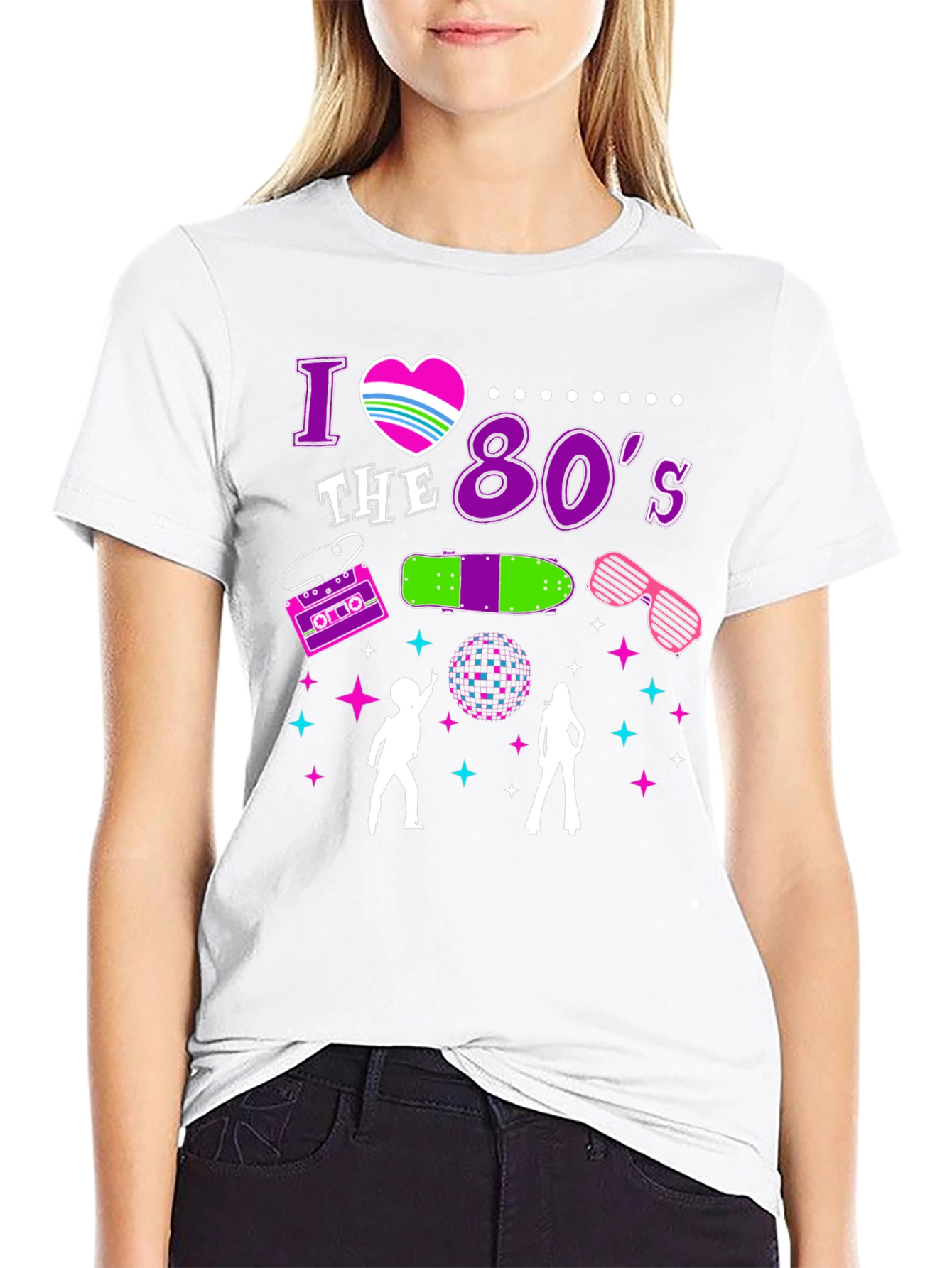 I Love the 80s Retro Party T-Shirt