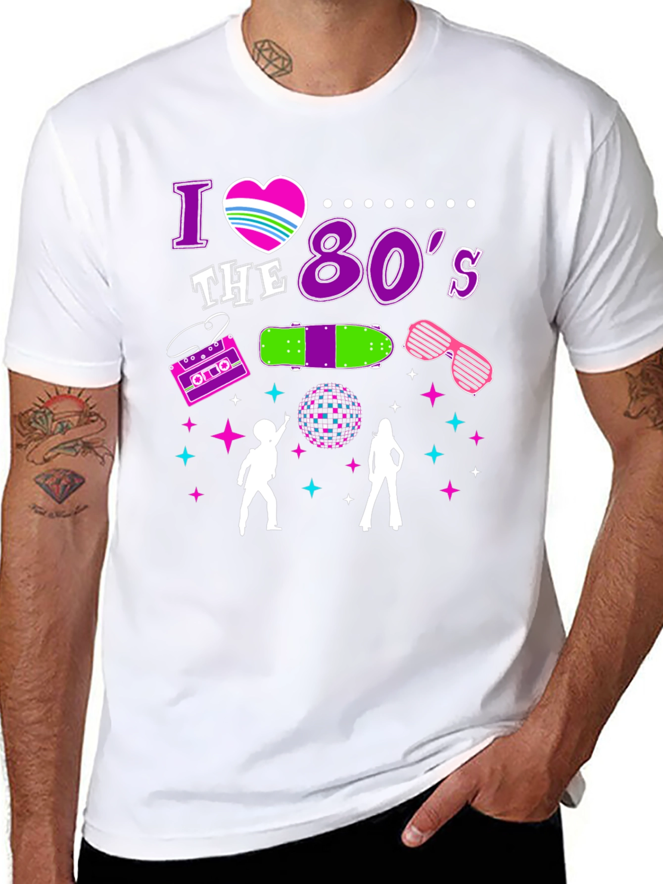 I Love the 80s Retro Party T-Shirt