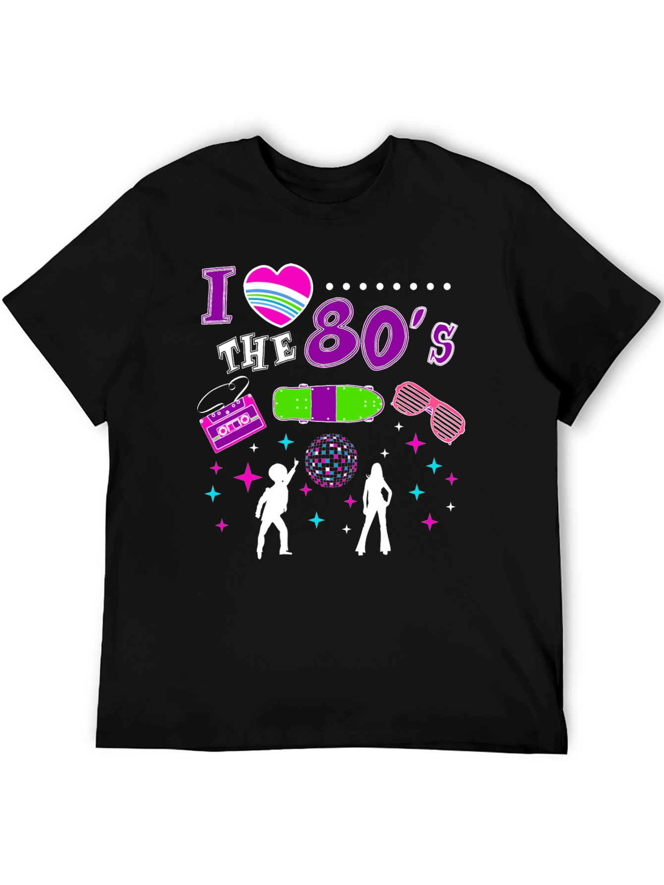 I Love the 80s Retro Party T-Shirt
