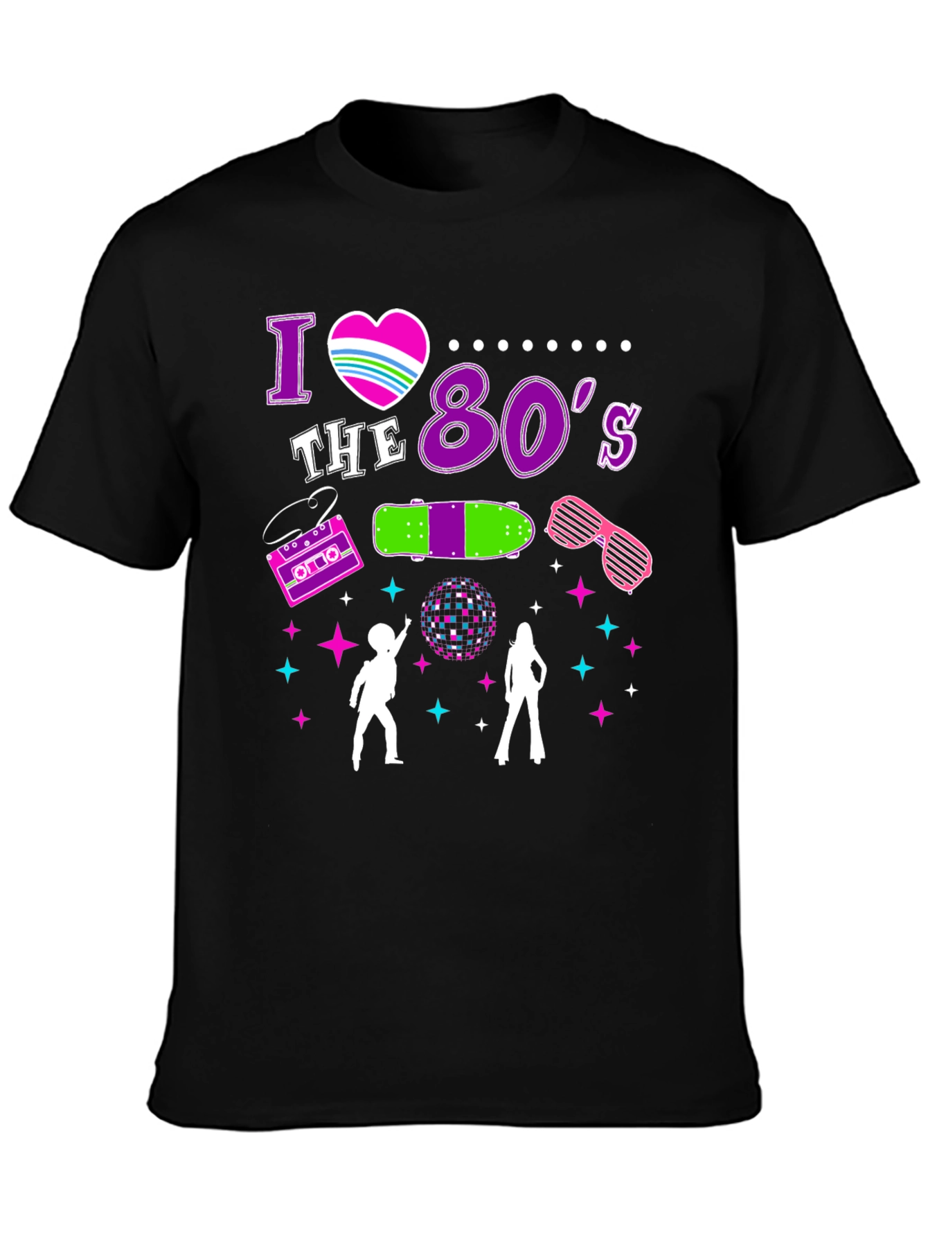 I Love the 80s Retro Party T-Shirt