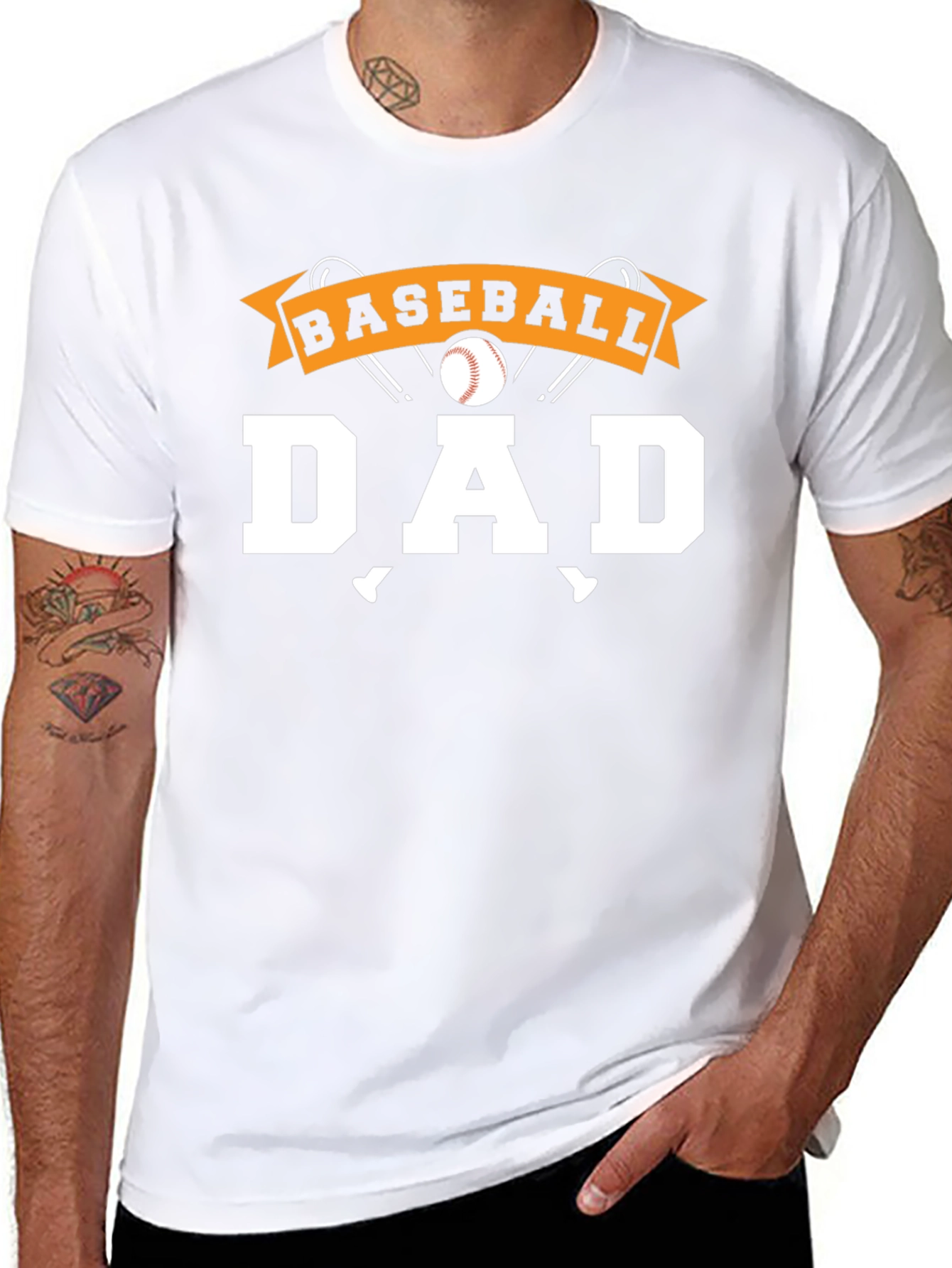 Baseball Dad T-Shirt - Sports Fan Apparel