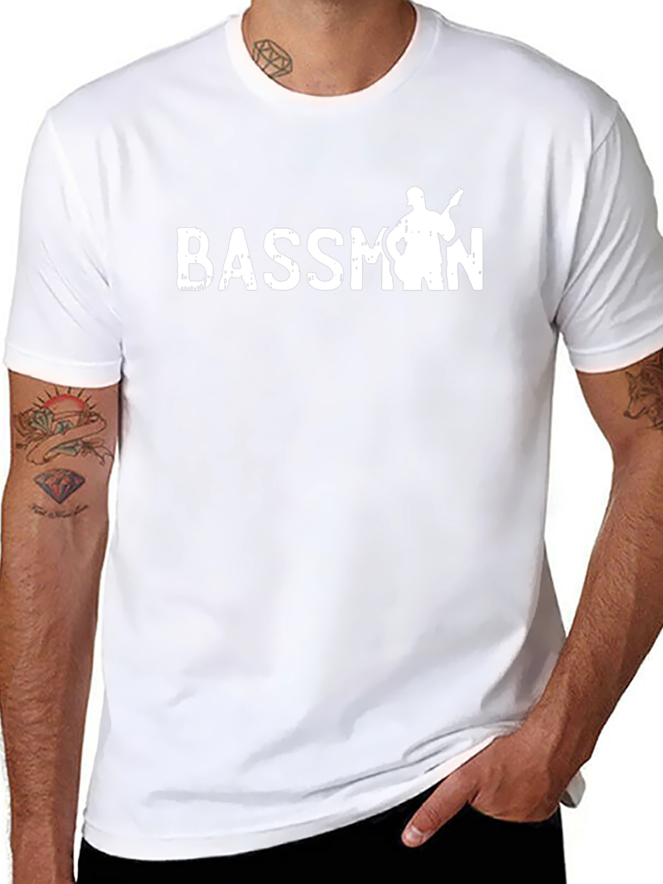 Bassman Graphic T-Shirt - Musician Tee