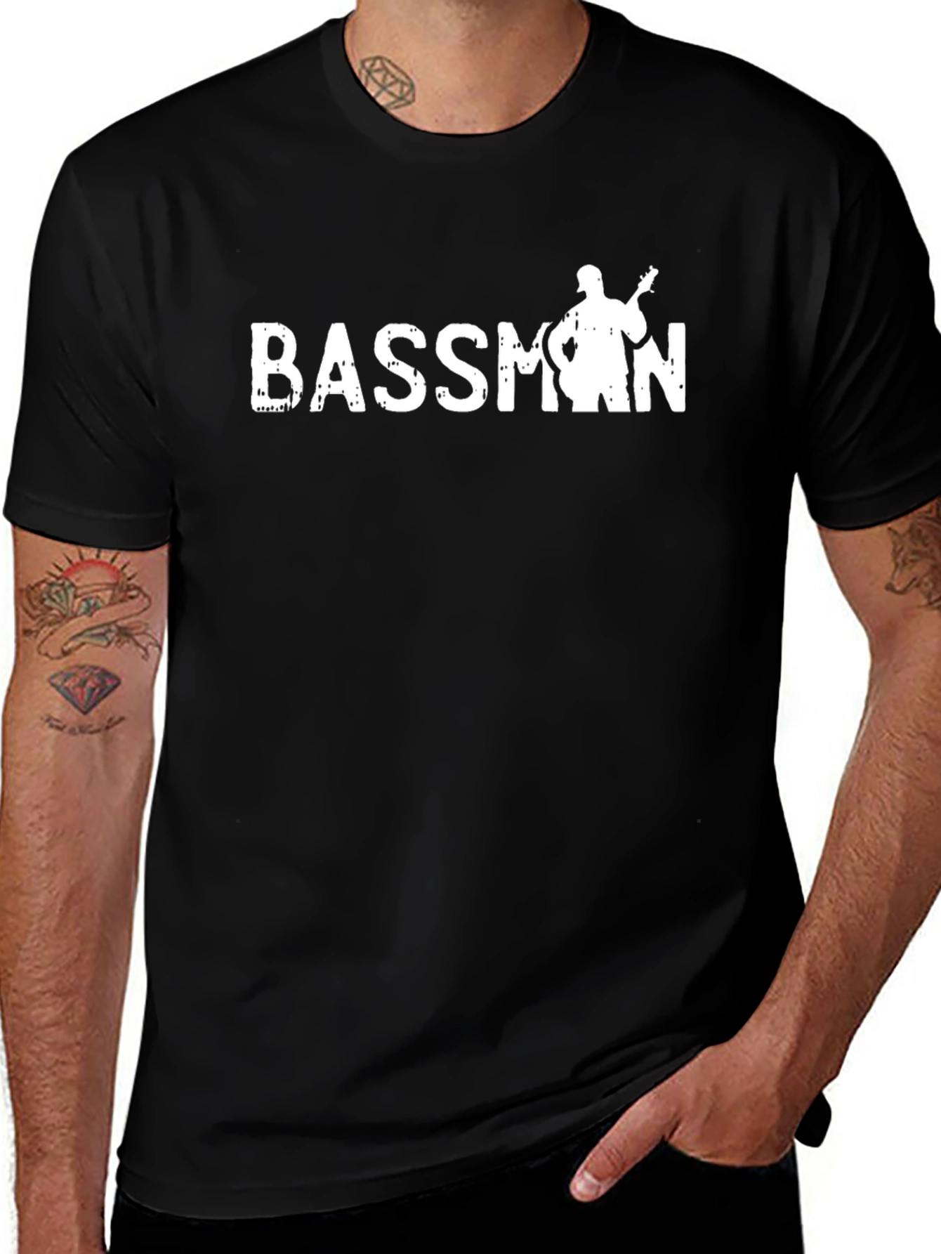 Bassman Graphic T-Shirt - Musician Tee