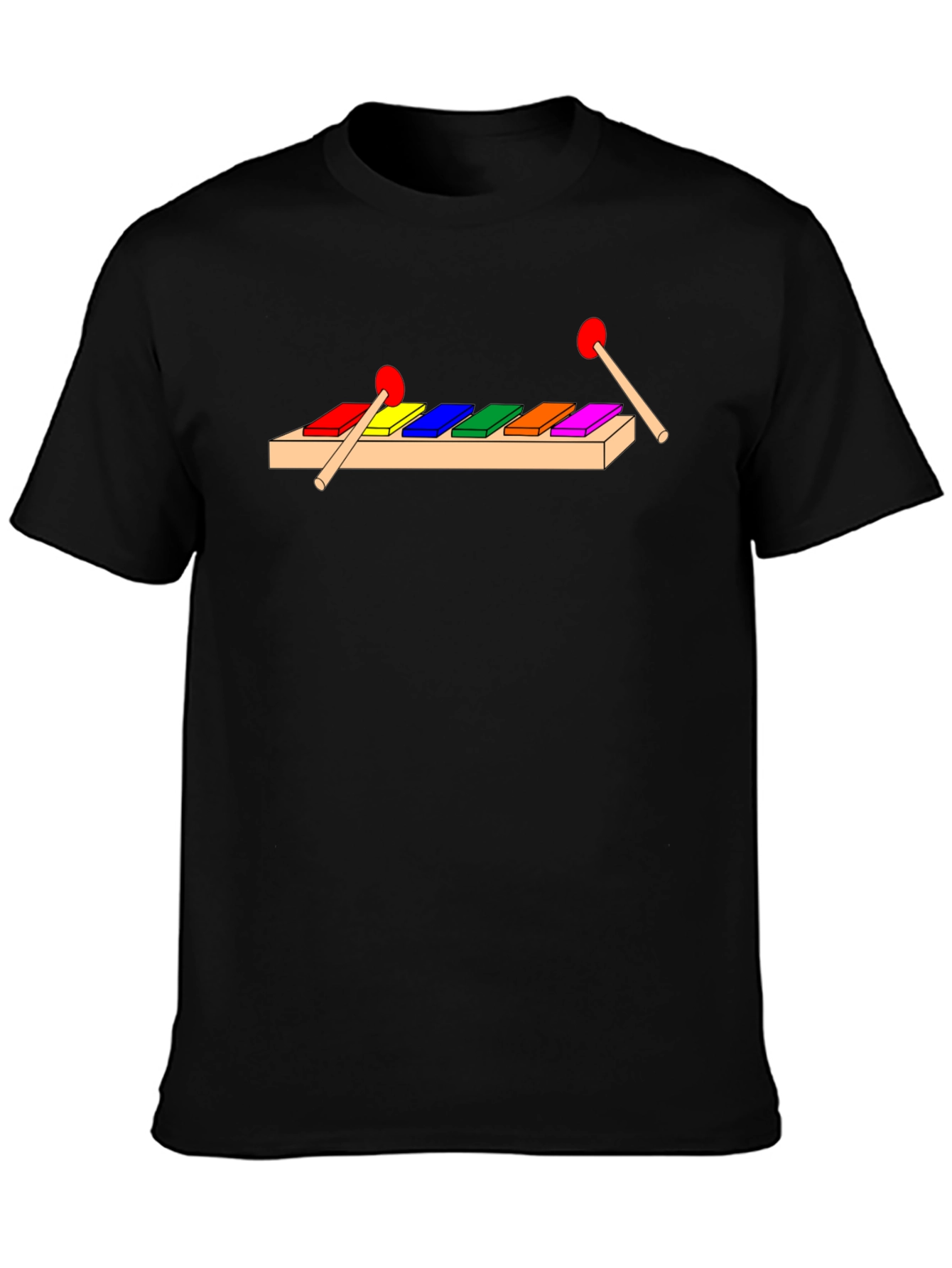 Colorful Xylophone Music T-Shirt
