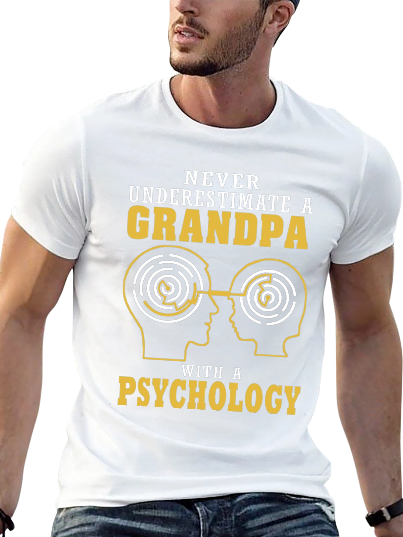 Grandpa Psychology T-Shirt