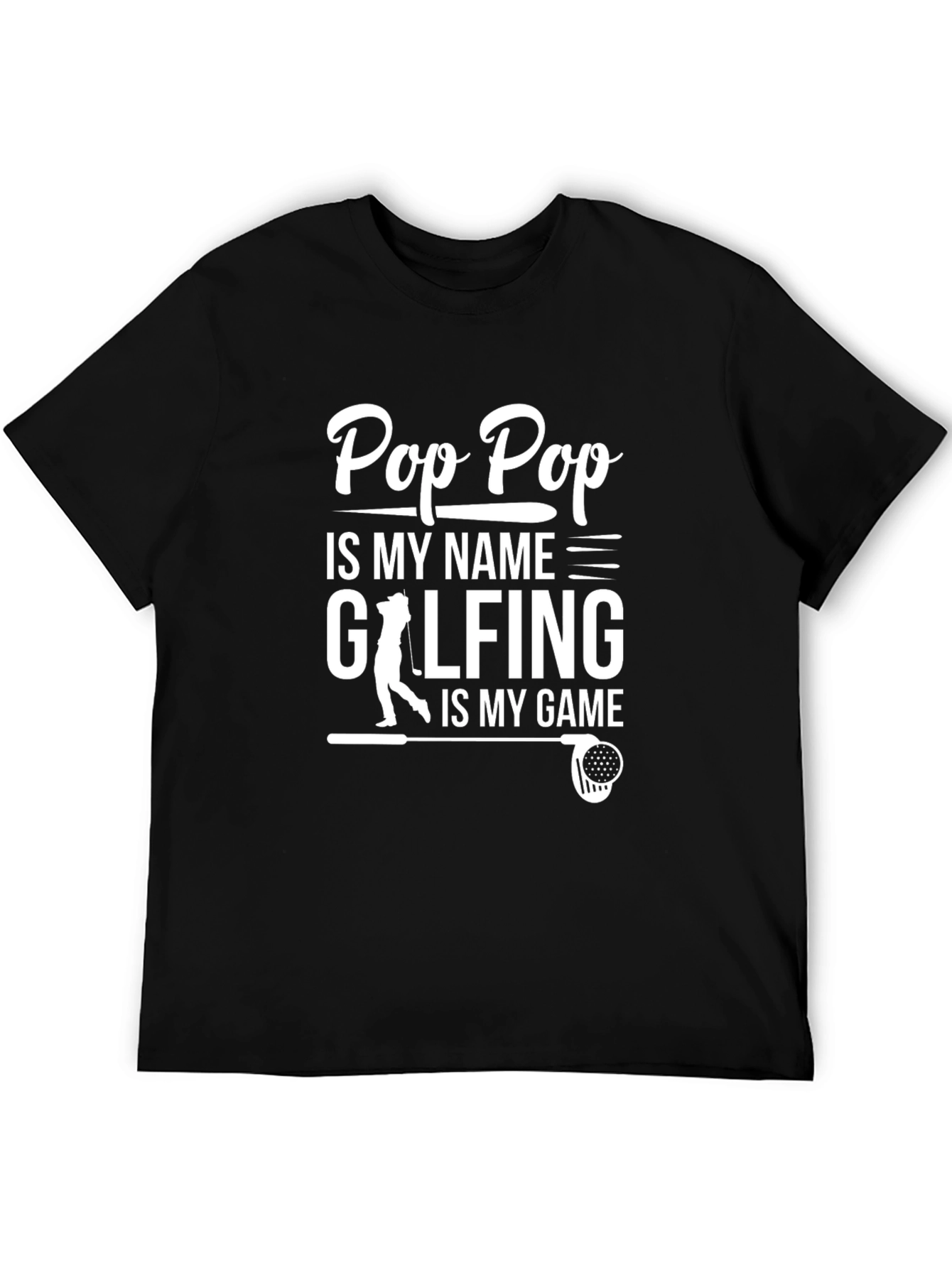 Pop Pop Golfing T-Shirt - Gift for Grandpa