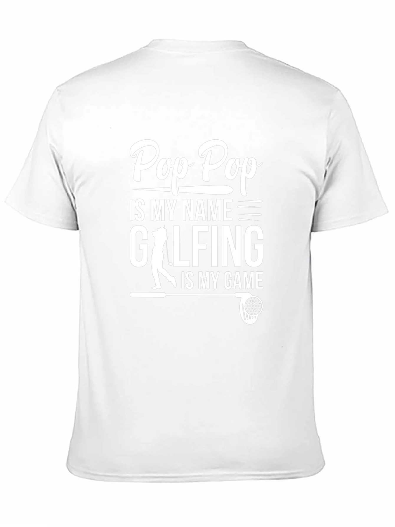 Pop Pop Golfing T-Shirt - Gift for Grandpa