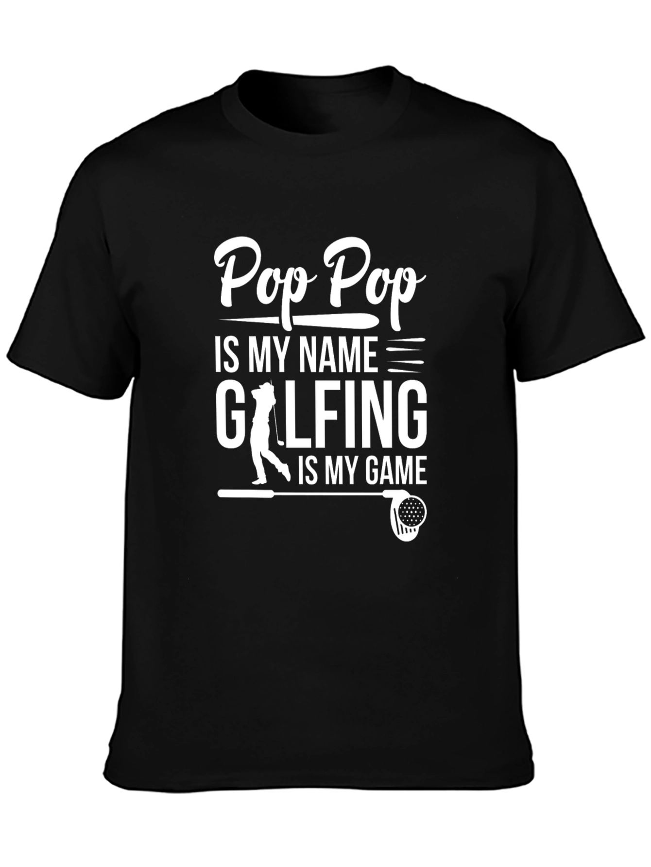 Pop Pop Golfing T-Shirt - Gift for Grandpa