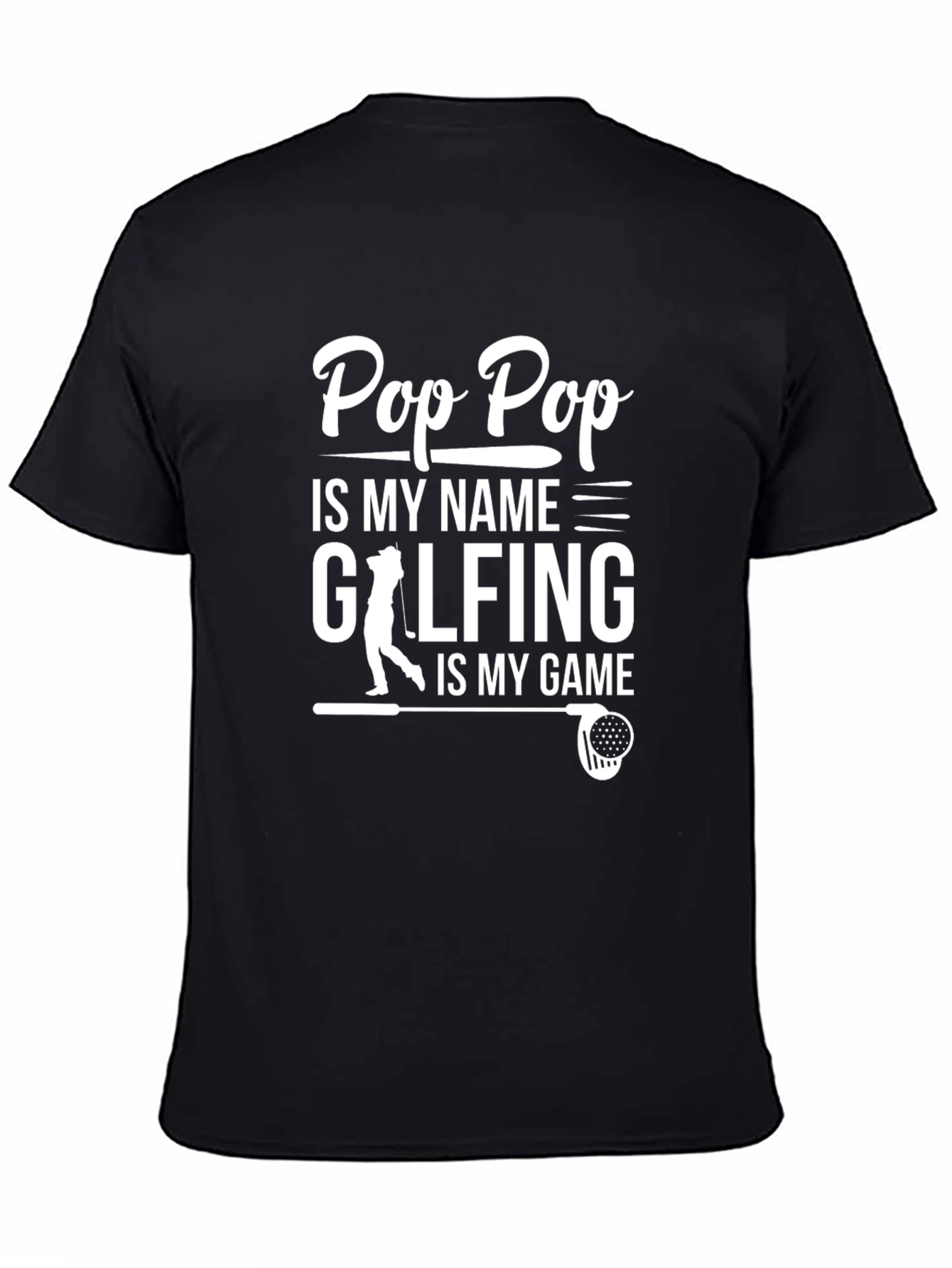 Pop Pop Golfing T-Shirt - Gift for Grandpa