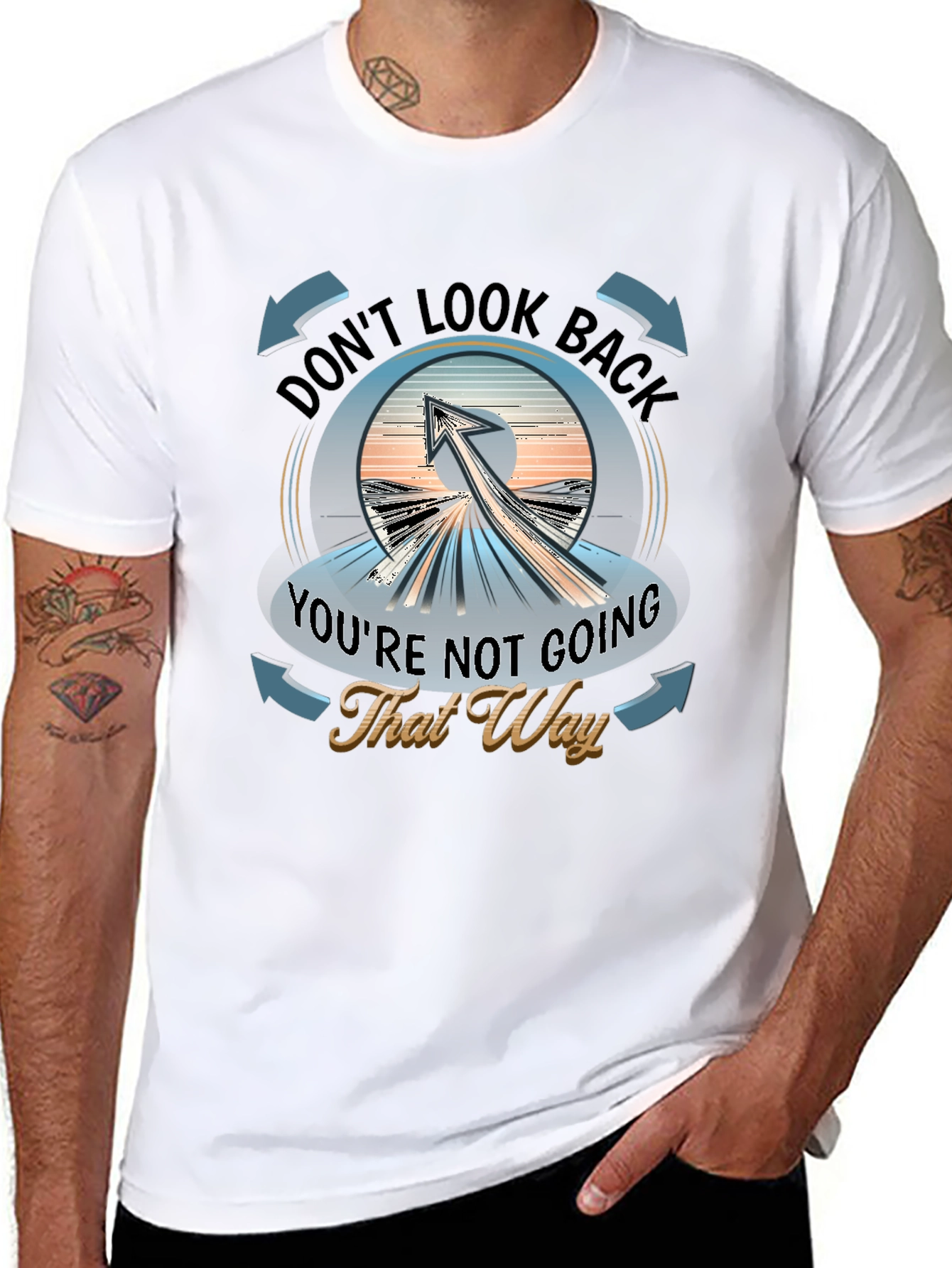Dont Look Back Graphic T-Shirt