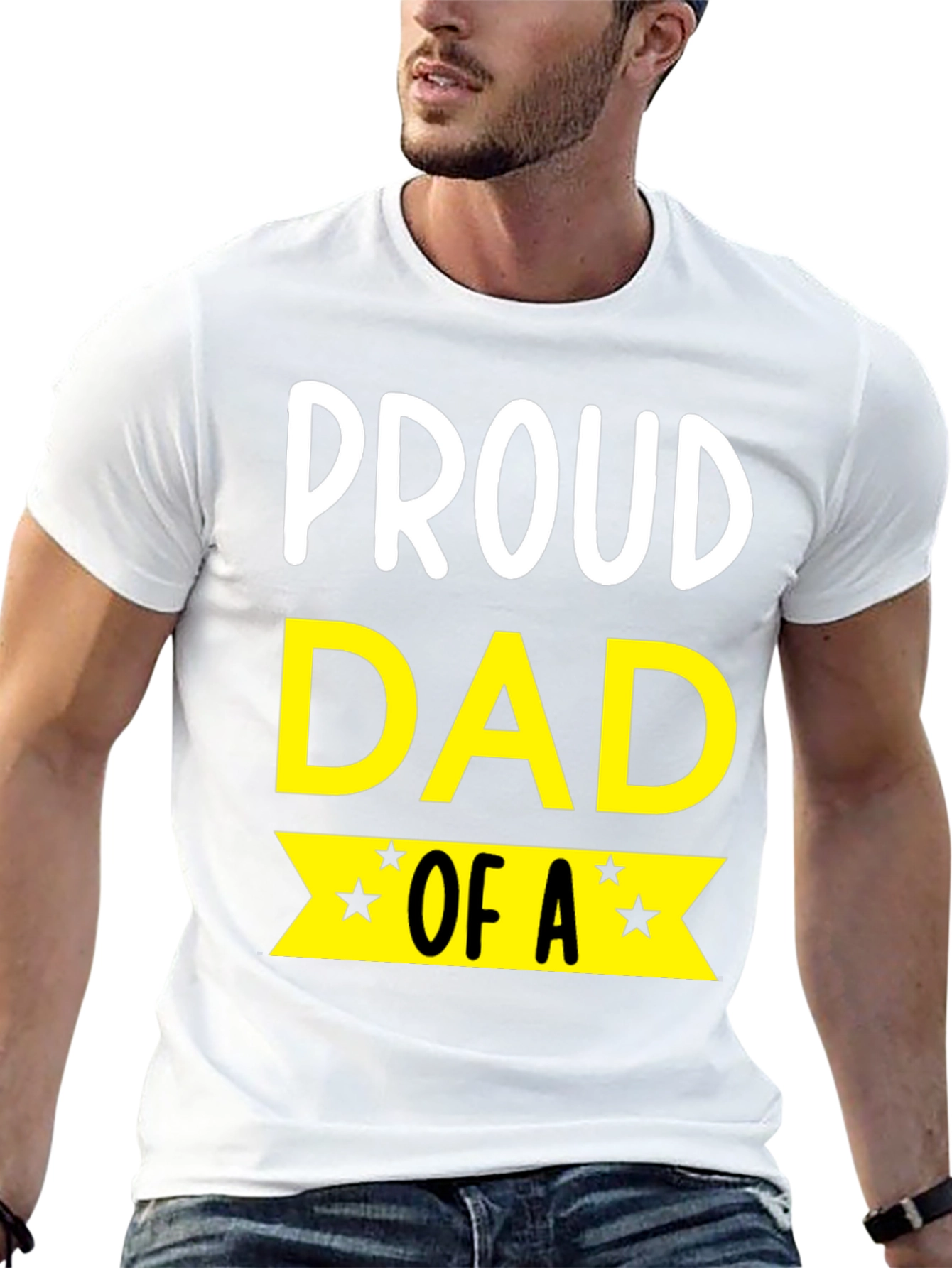 Proud Dad Graphic T-Shirt