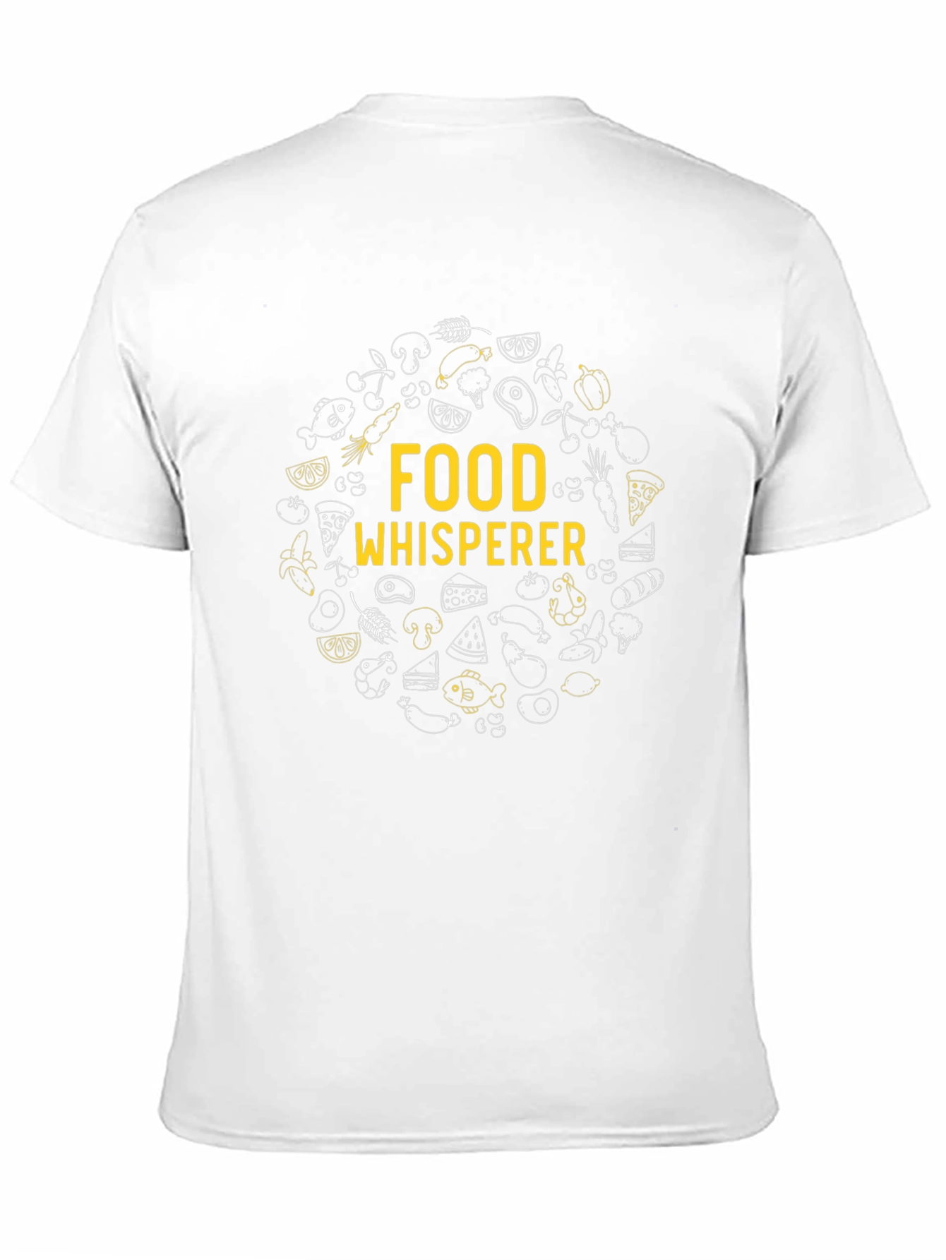 Food Whisperer Graphic Tee - Stylish Black T-Shirt