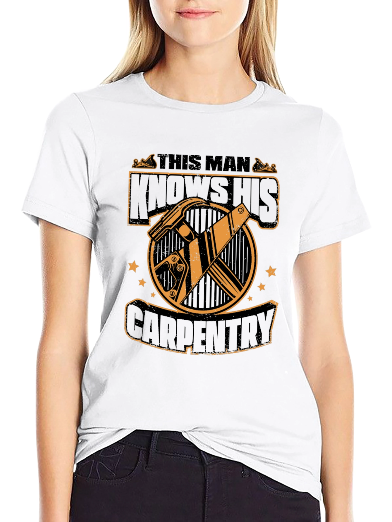 Carpenter T-Shirt - This Man Knows His Carpentry