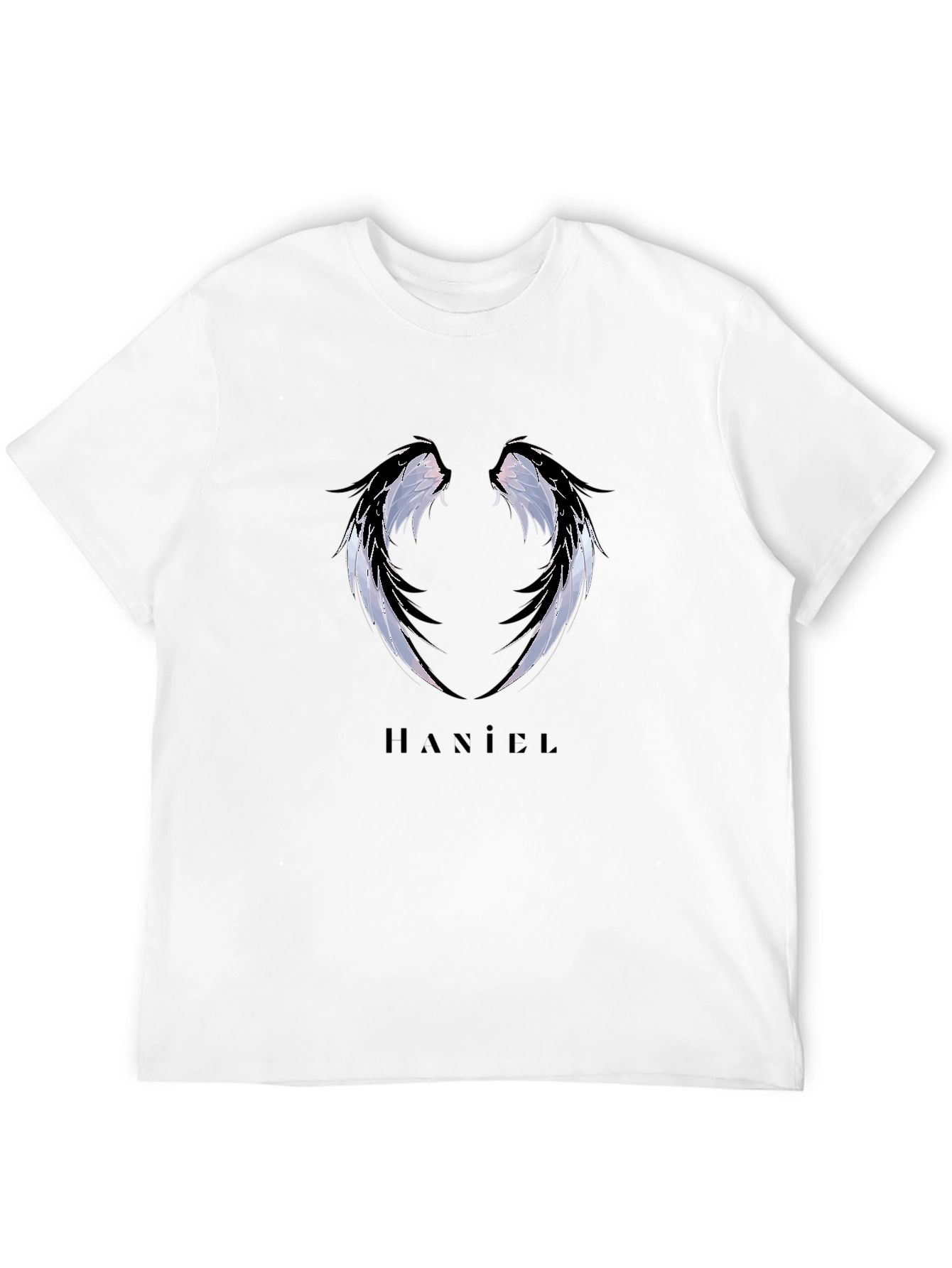 Wings HANIEI Black T-Shirt
