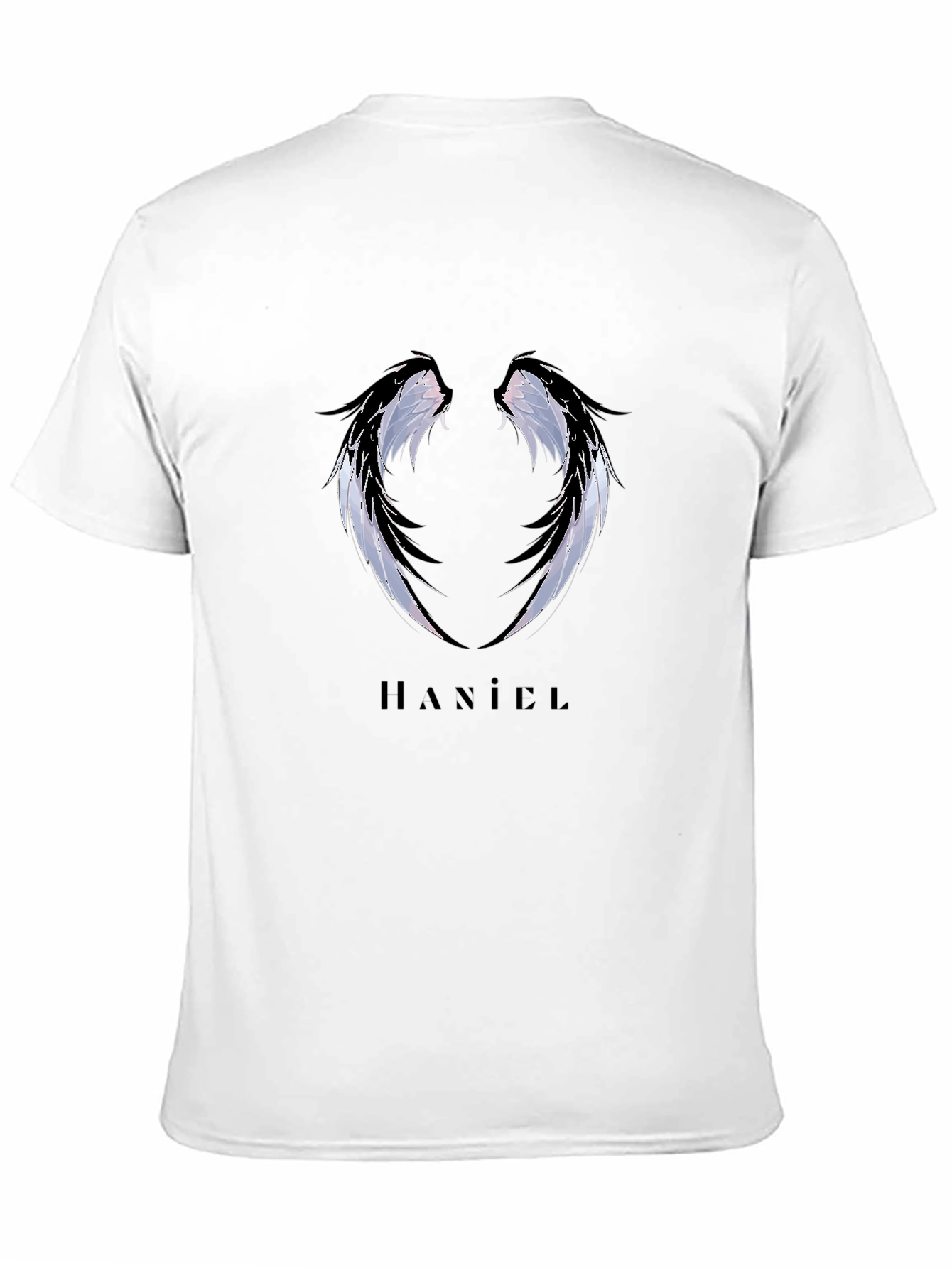 Wings HANIEI Black T-Shirt